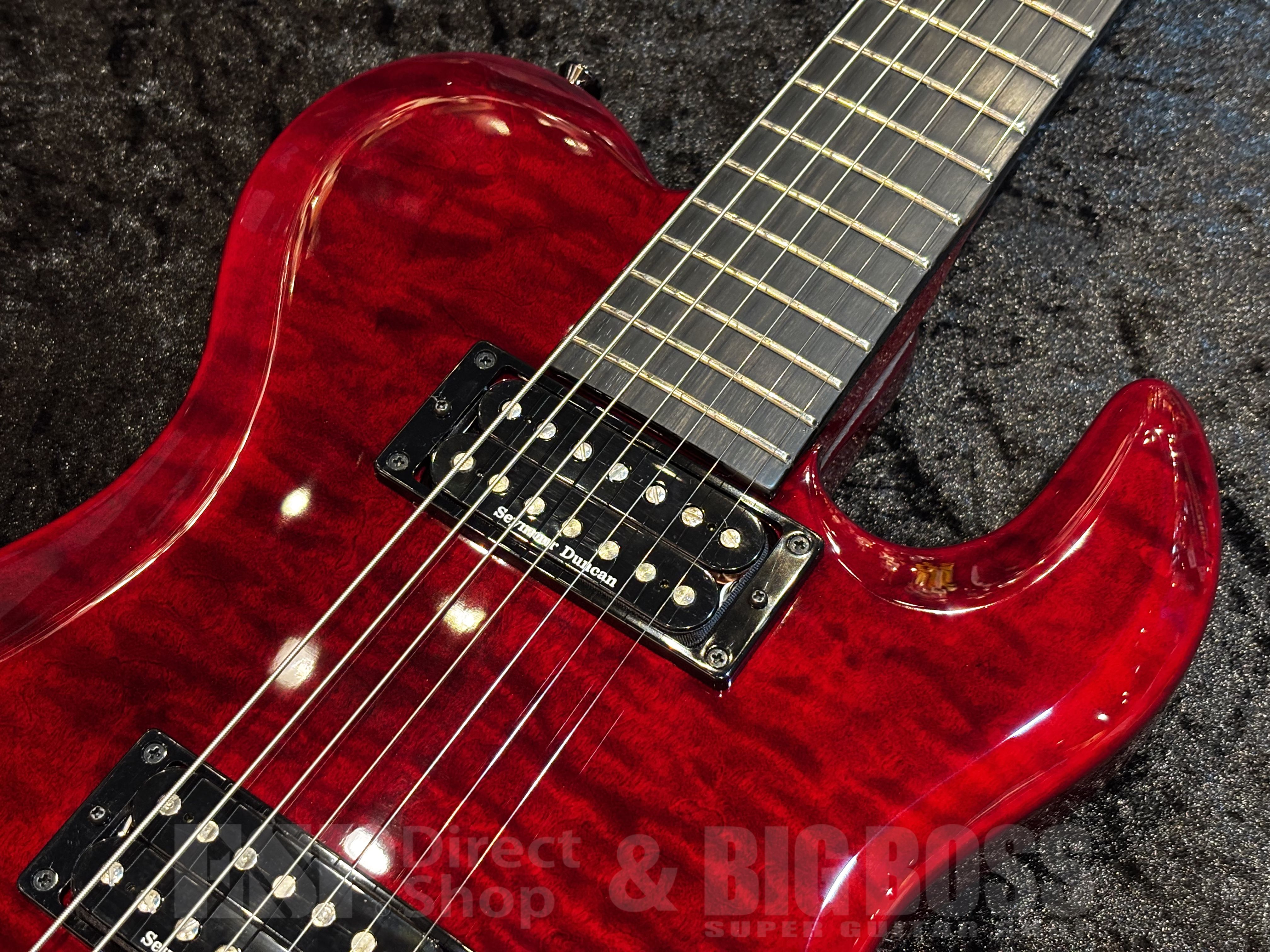 【即納可能】EDWARDS（エドワーズ）E-DR-II-7【See Thru Dark Red】【DIR EN GREY Die Signature Model】福岡店