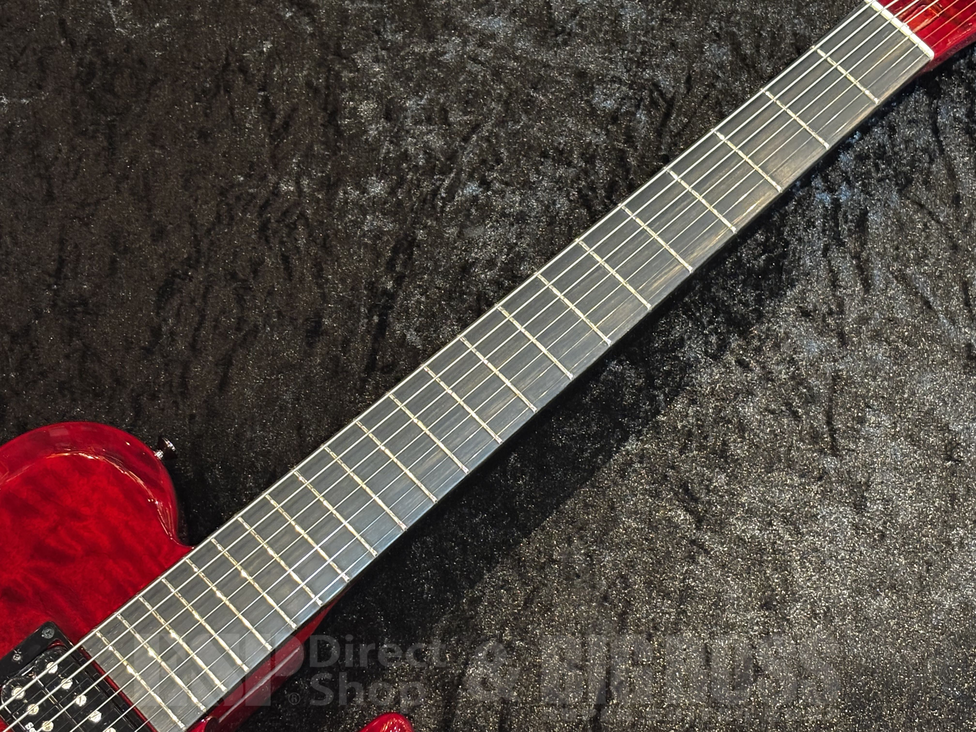 【即納可能】EDWARDS（エドワーズ）E-DR-II-7【See Thru Dark Red】【DIR EN GREY Die Signature Model】福岡店