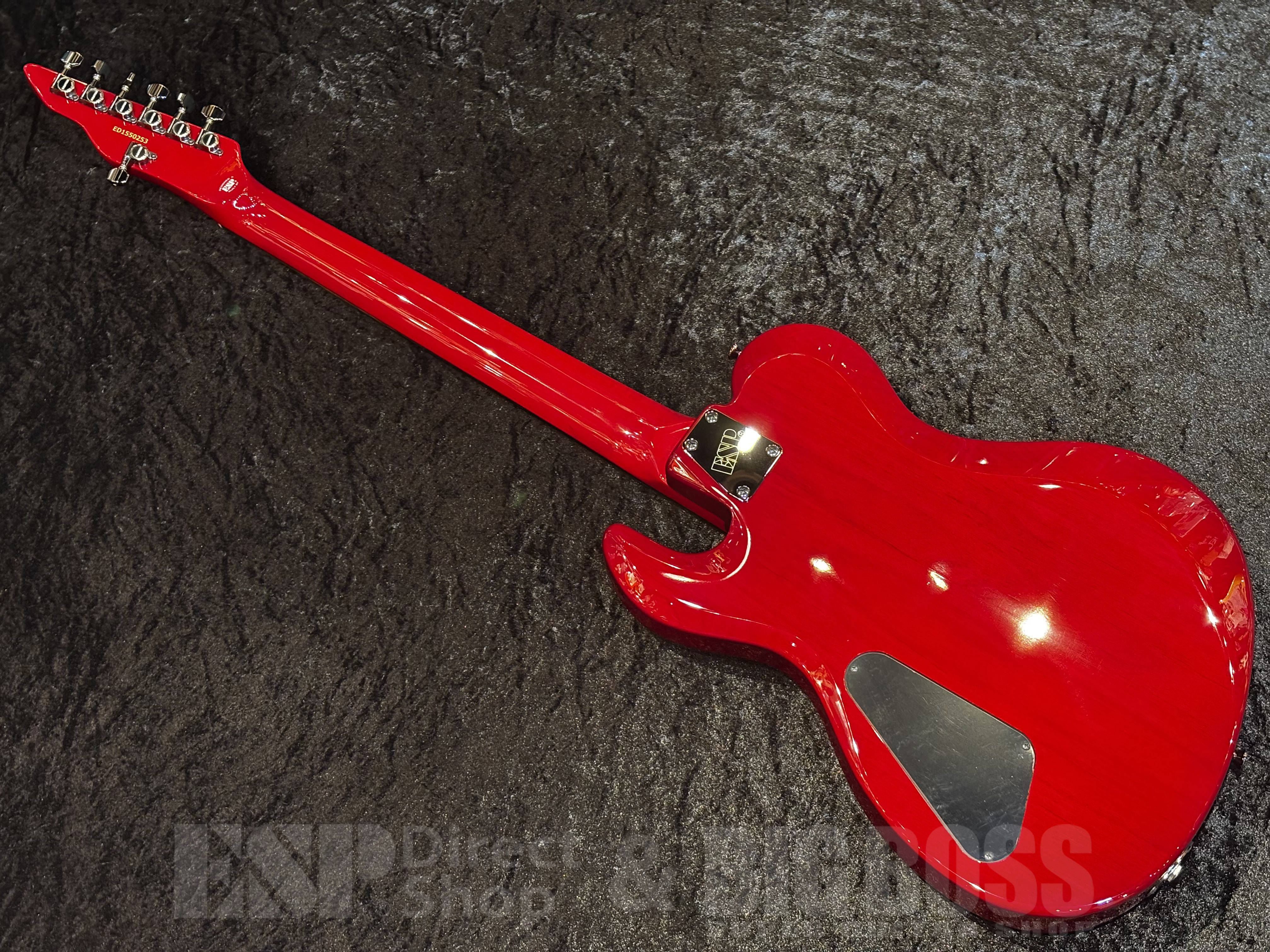 【即納可能】EDWARDS（エドワーズ）E-DR-II-7【See Thru Dark Red】【DIR EN GREY Die Signature Model】福岡店