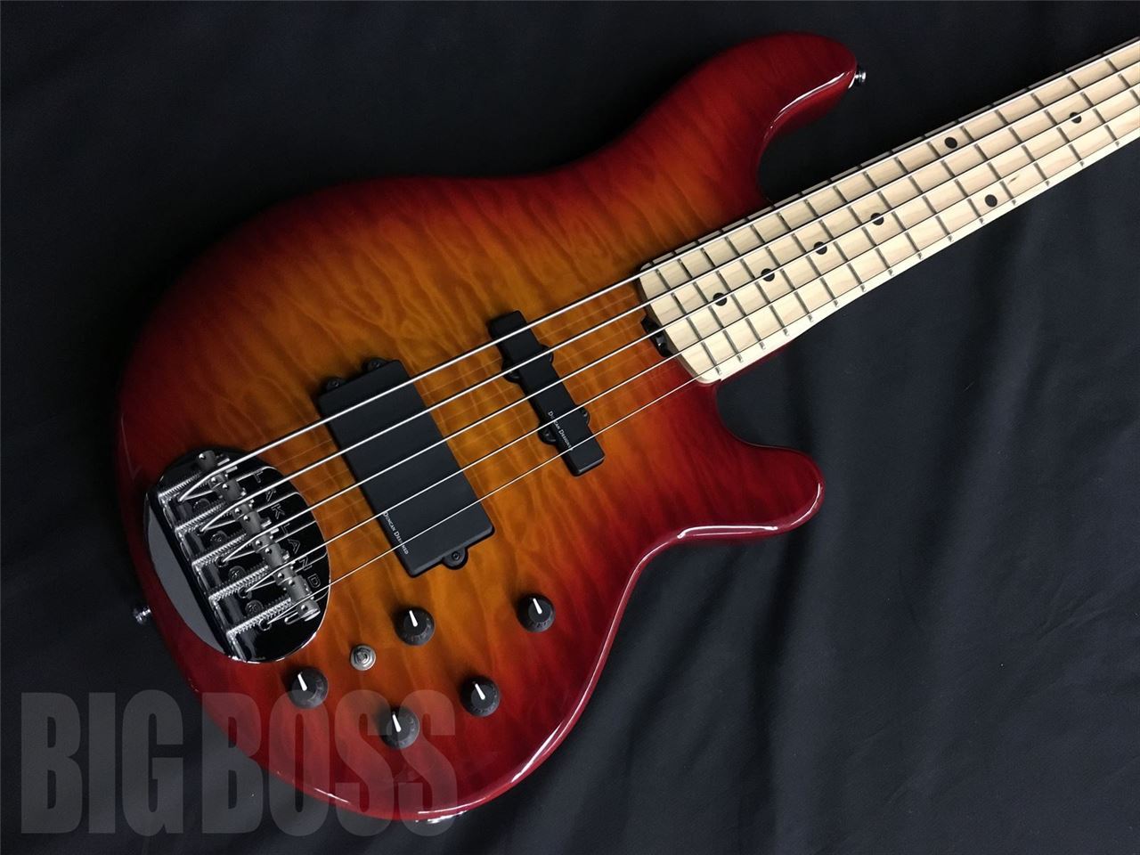 【受注生産】Lakland(レイクランド) Skyline Japan Series SK-5DX Cherry Sunburst / Maple FB - 2