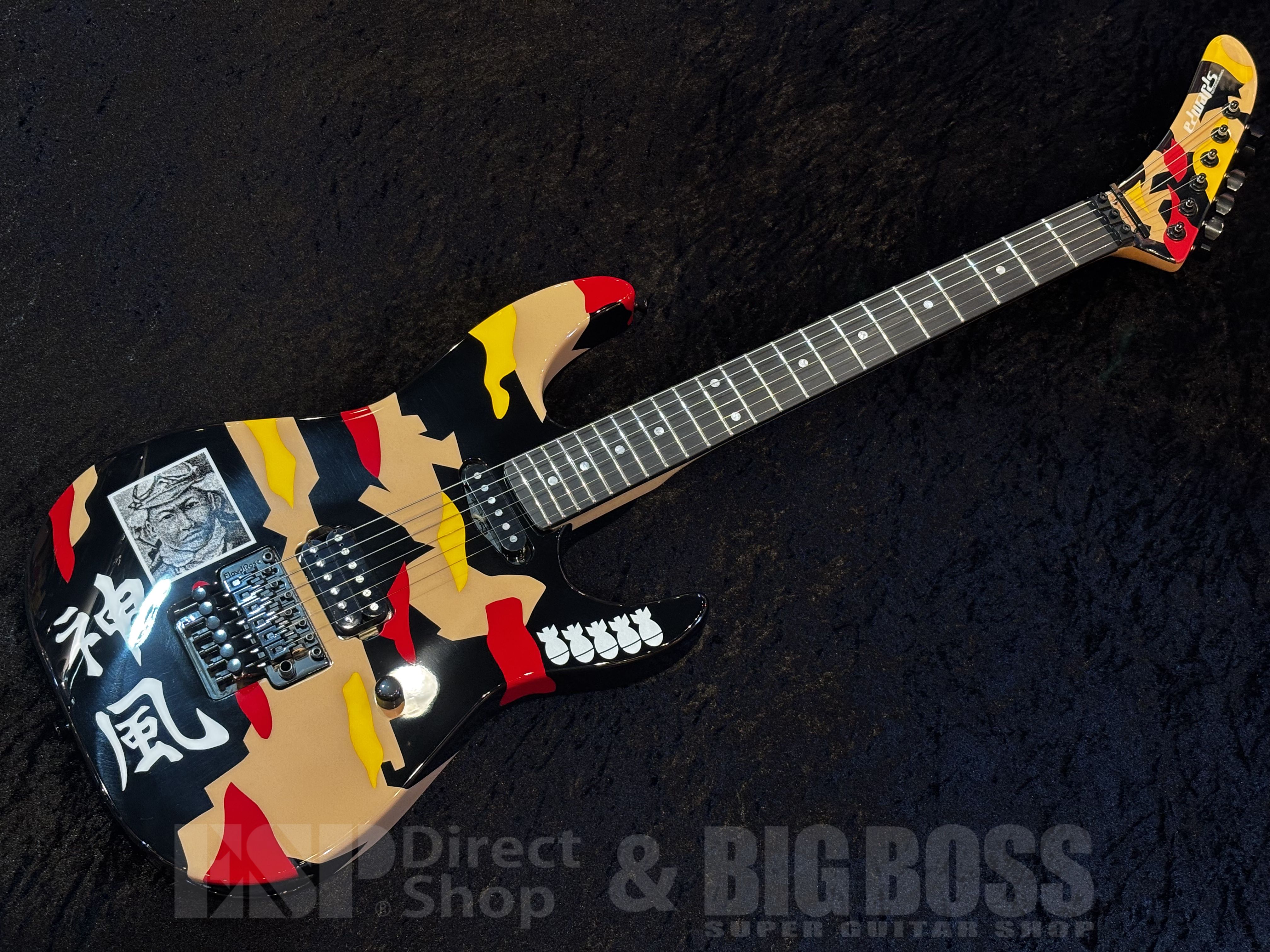 【即納可能】EDWARDS（エドワーズ）E-KAMIKAZE-I【George Lynch Signature Model】福岡店
