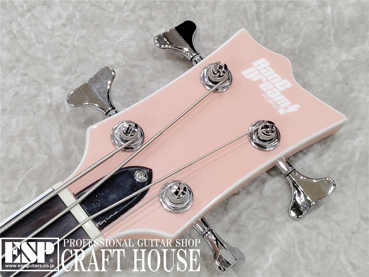 【即納可能】BanG Dream! VIPER BASS Rimi / Poppin'Party 牛込りみ Model 渋谷店【ESP×バンドリ!コラボベース】