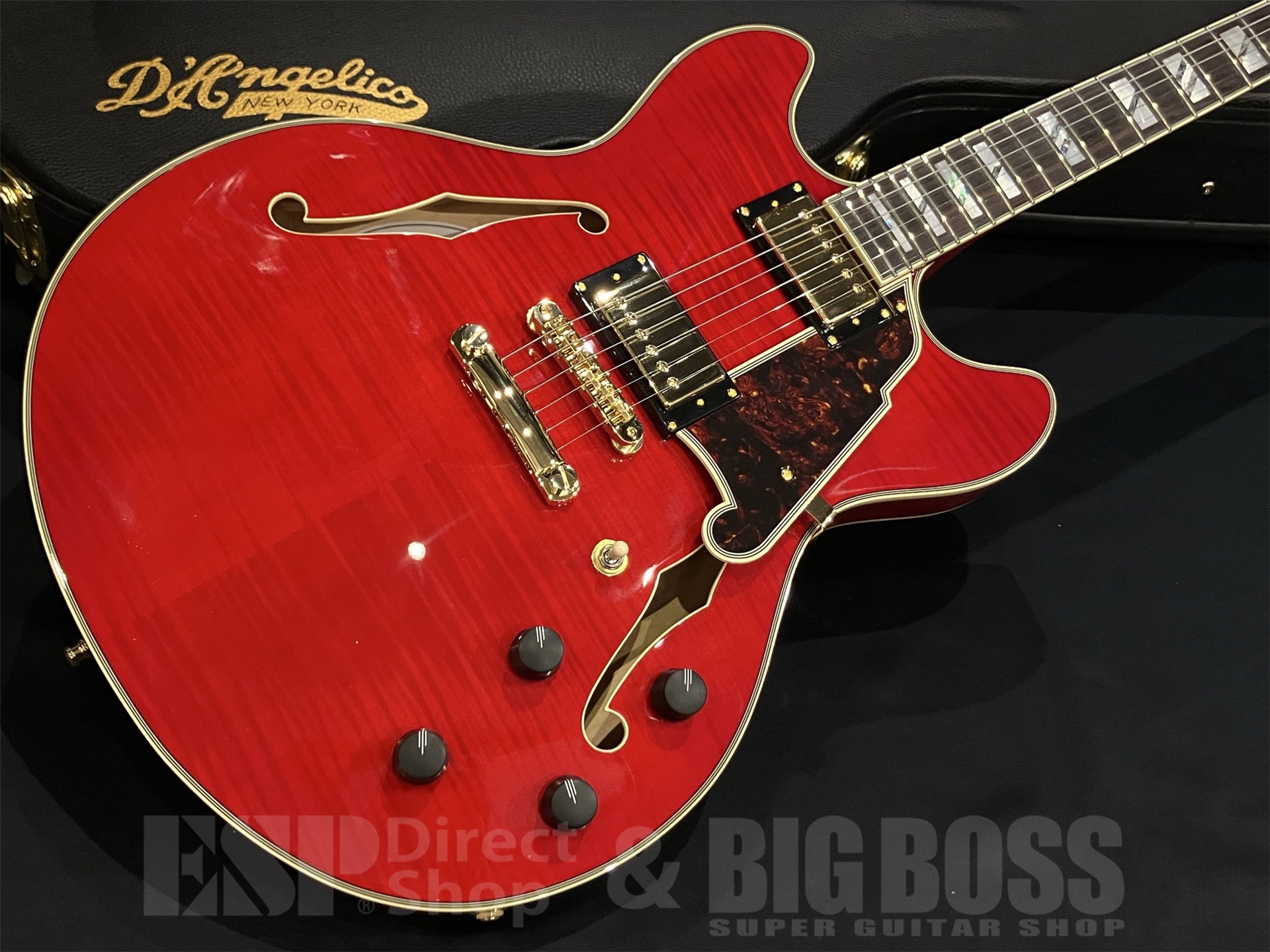 【即納可能】D'Angelico Excel DC / Trans Cherry 京都店