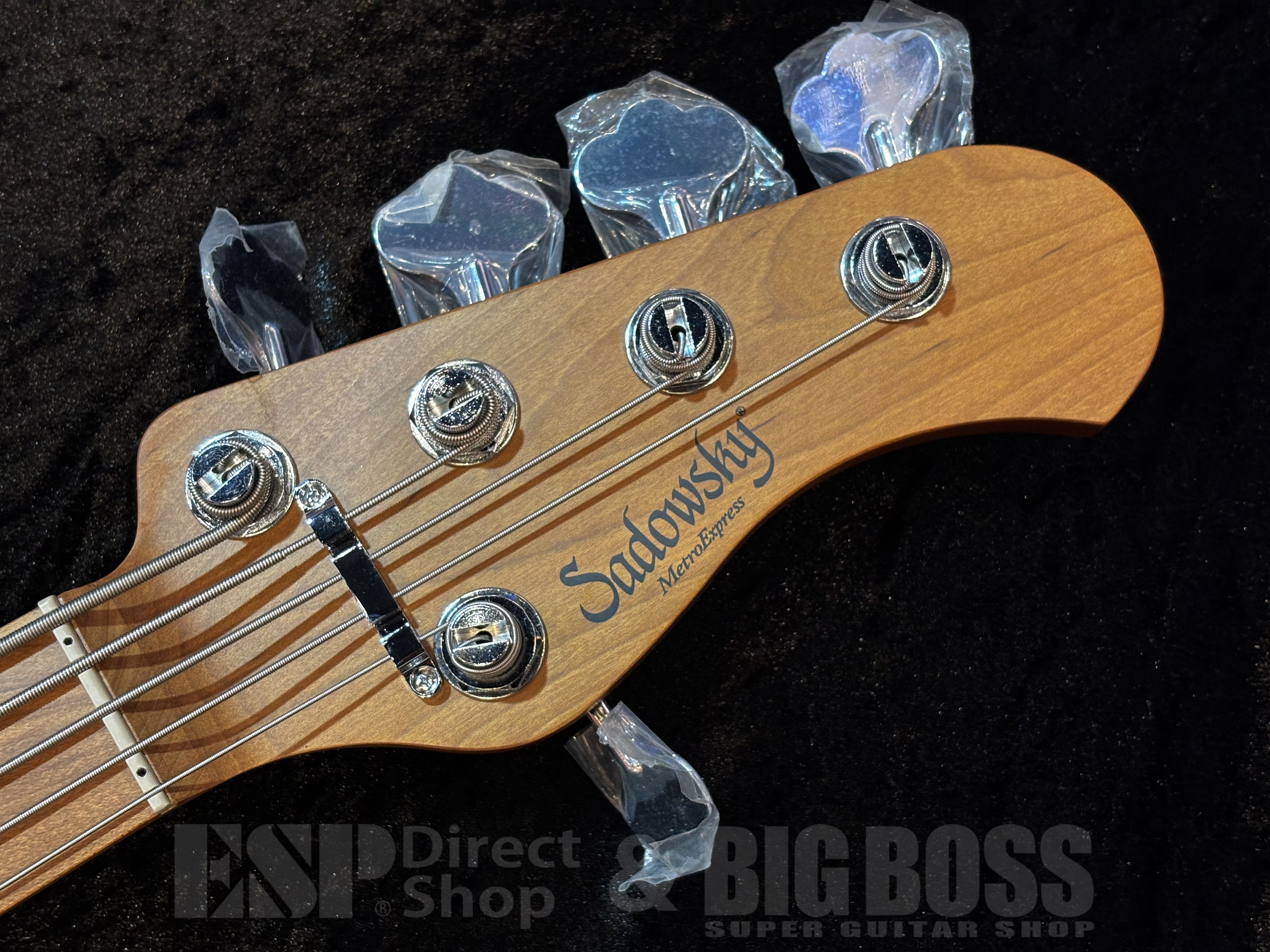 【即納可能】Sadowsky(サドウスキー)MetroExpress MX24 MS5 Maple Fingerboard【Black】福岡店