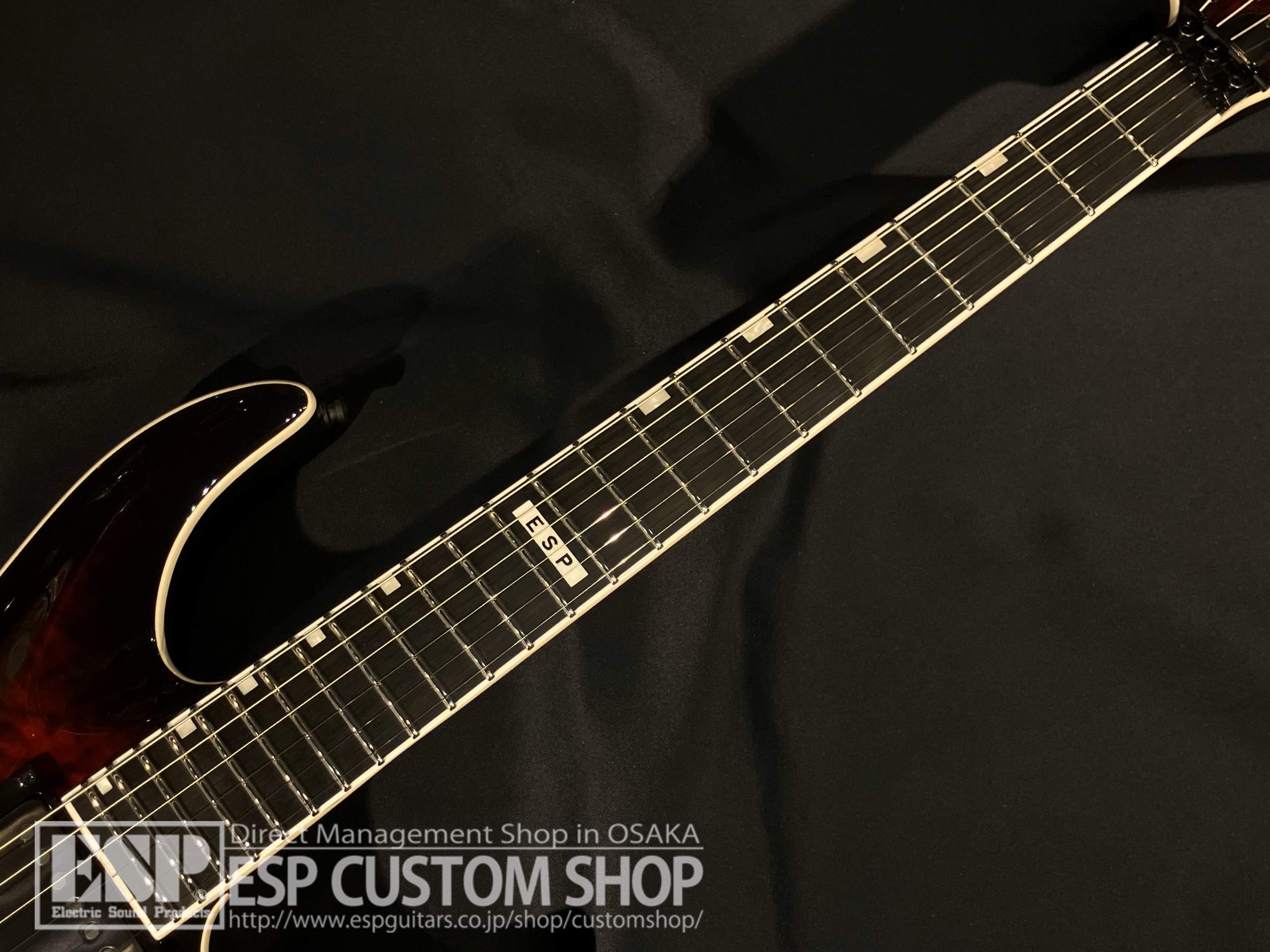 【即納可能】E-II(イーツー) HORIZON FR-II (ホライゾン) / See Thru Black Cherry Sunburst 大阪店