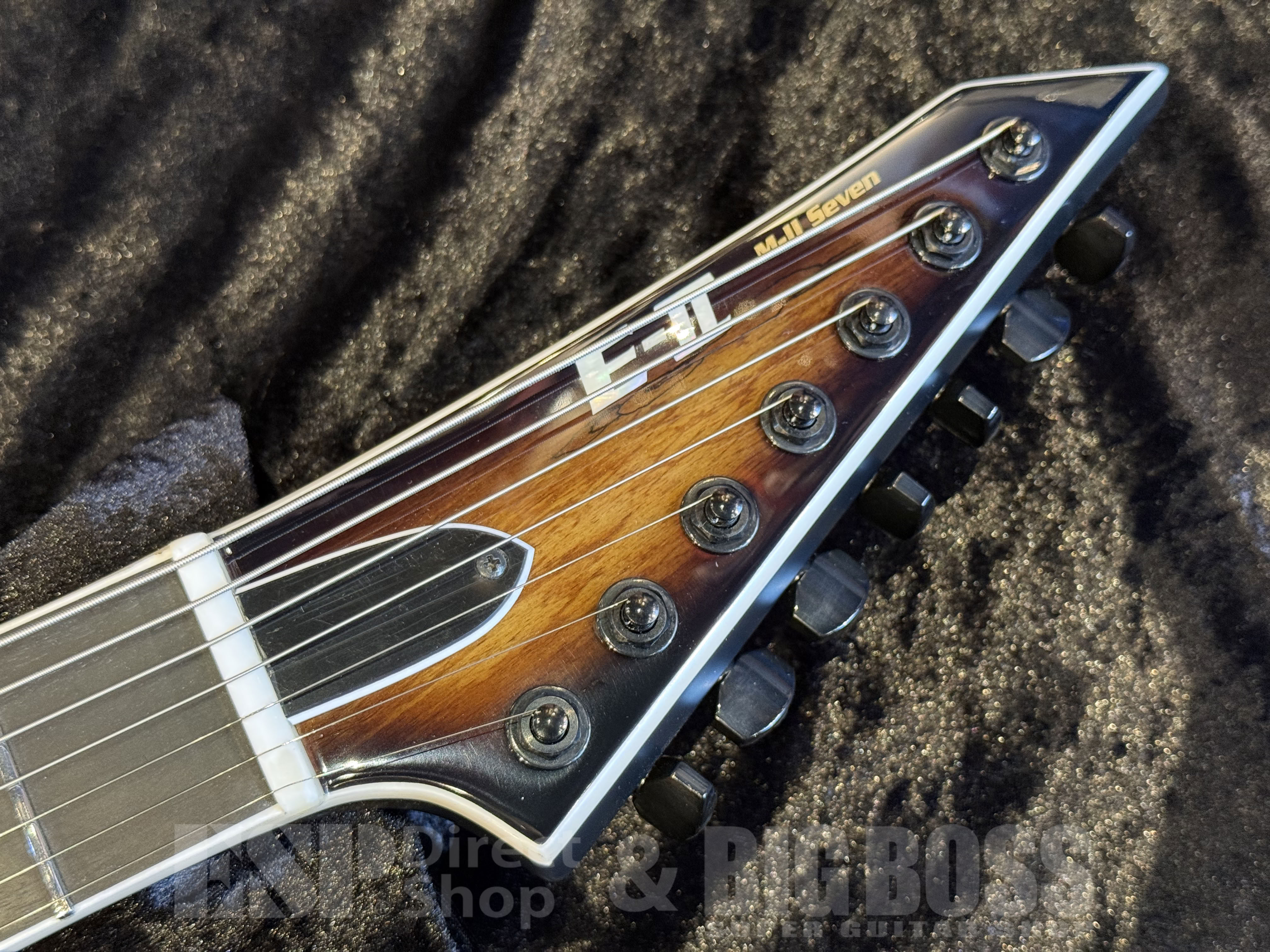 【即納可能】E-II　（イーツー） M-II 7NT HS SM 【Dark Brown Natural Burst】　福岡店 - 5