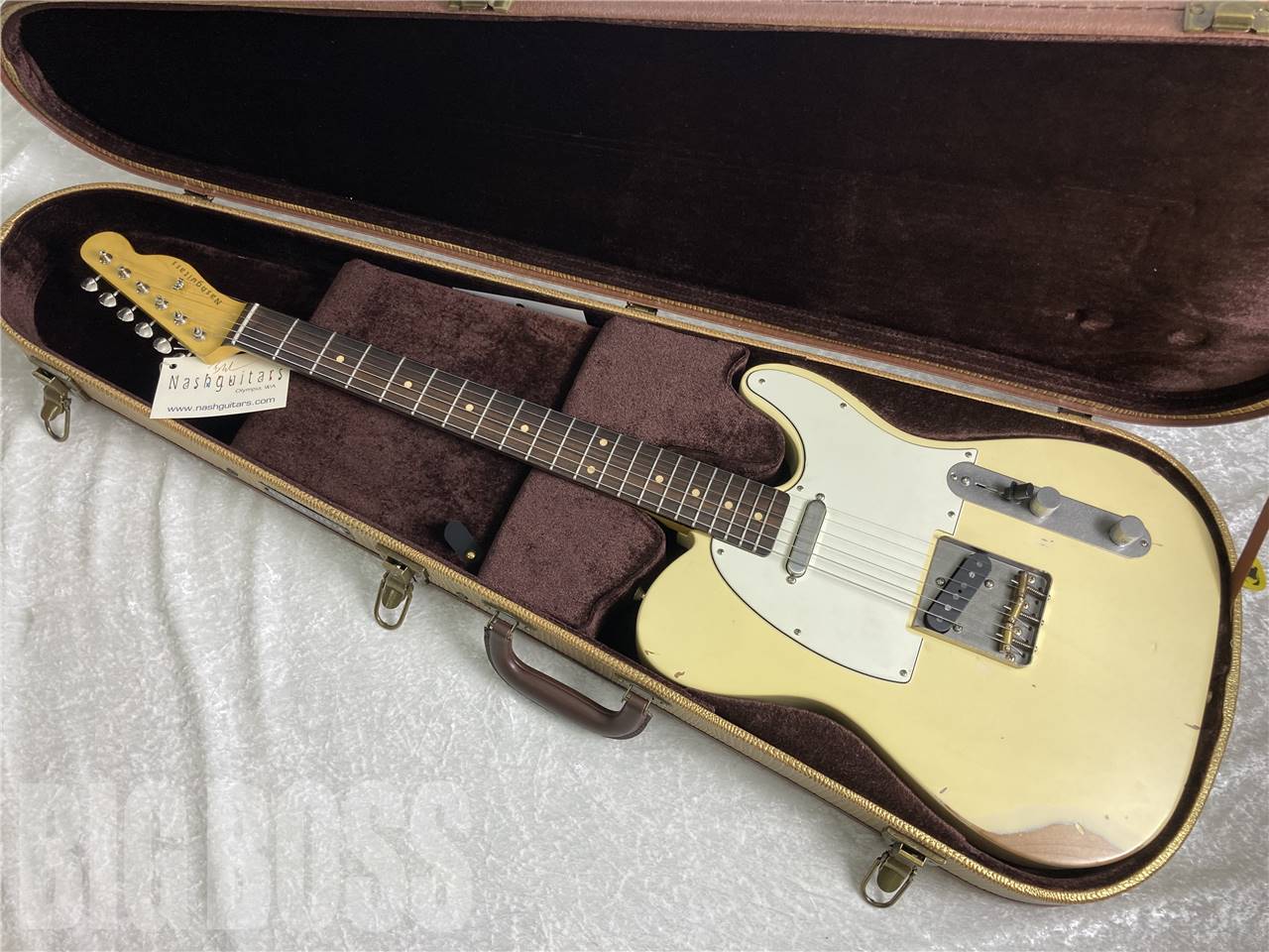 【即納可能】Nash Guitars(ナッシュギターズ) T63(Vintage White) お茶の水駅前店・別館