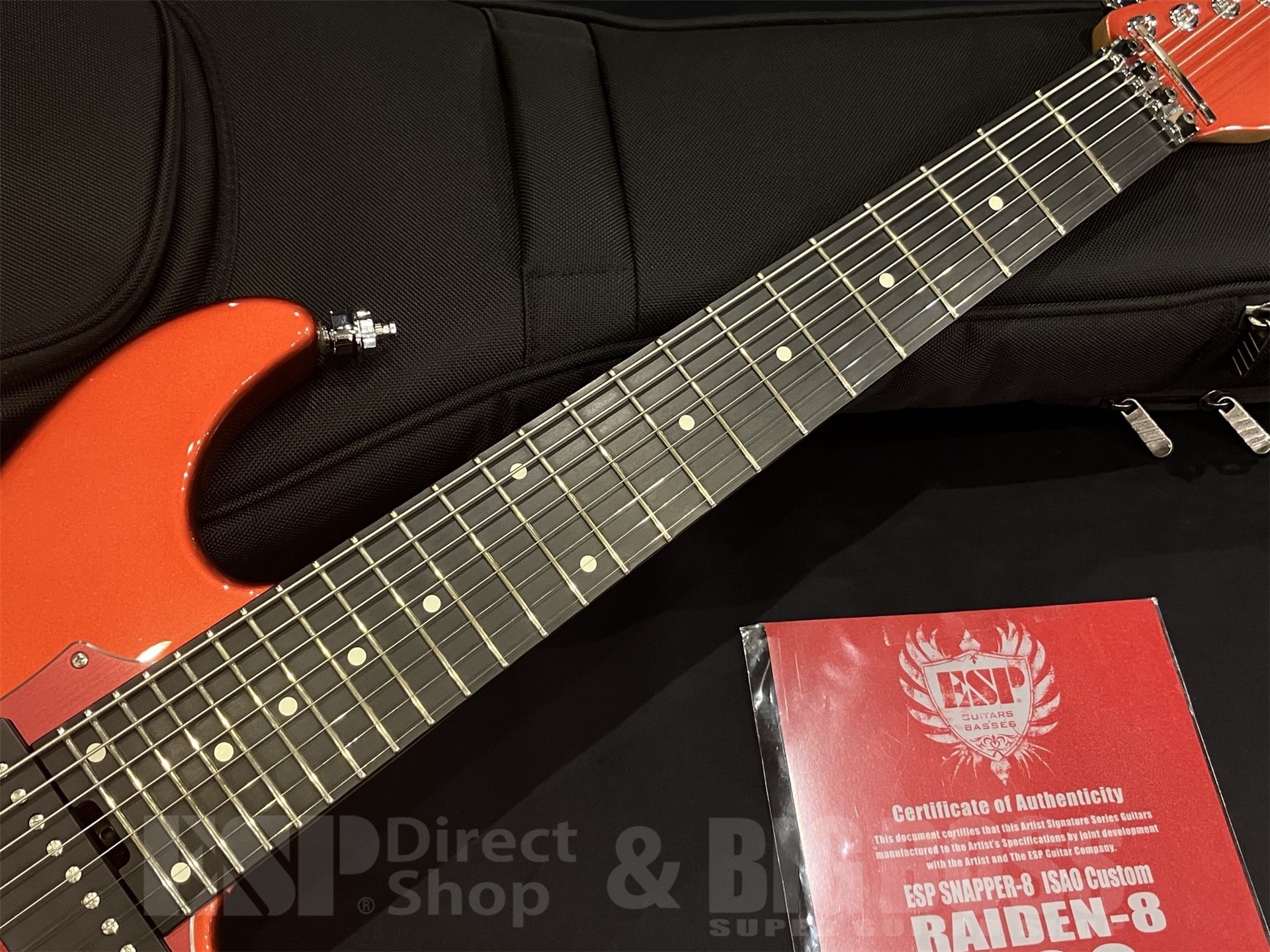 【即納可能/USED】ESP SNAPPER-8 ISAO Custom "RAIDEN-8-666" 京都店