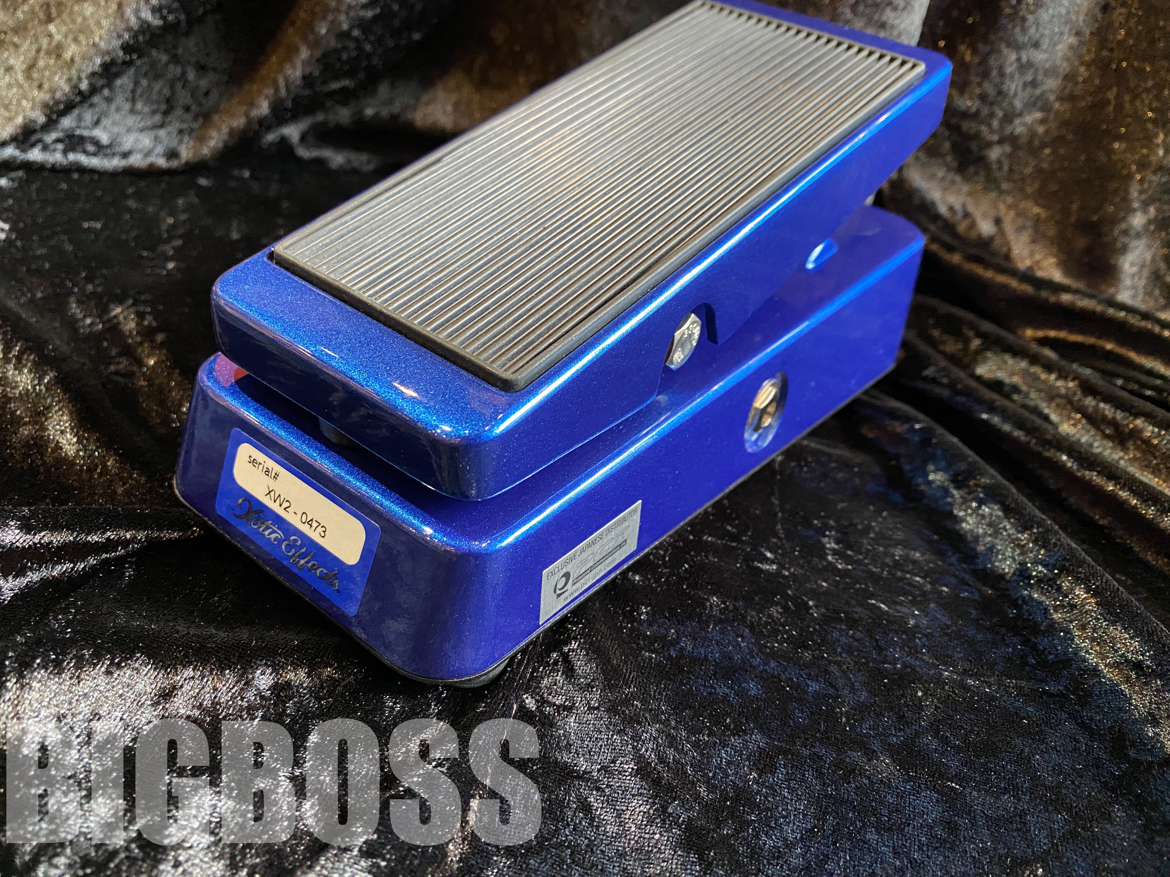 【即納可能】Xotic （エキゾチック） XW-2 Wah  / Metallic Blue【福岡店】