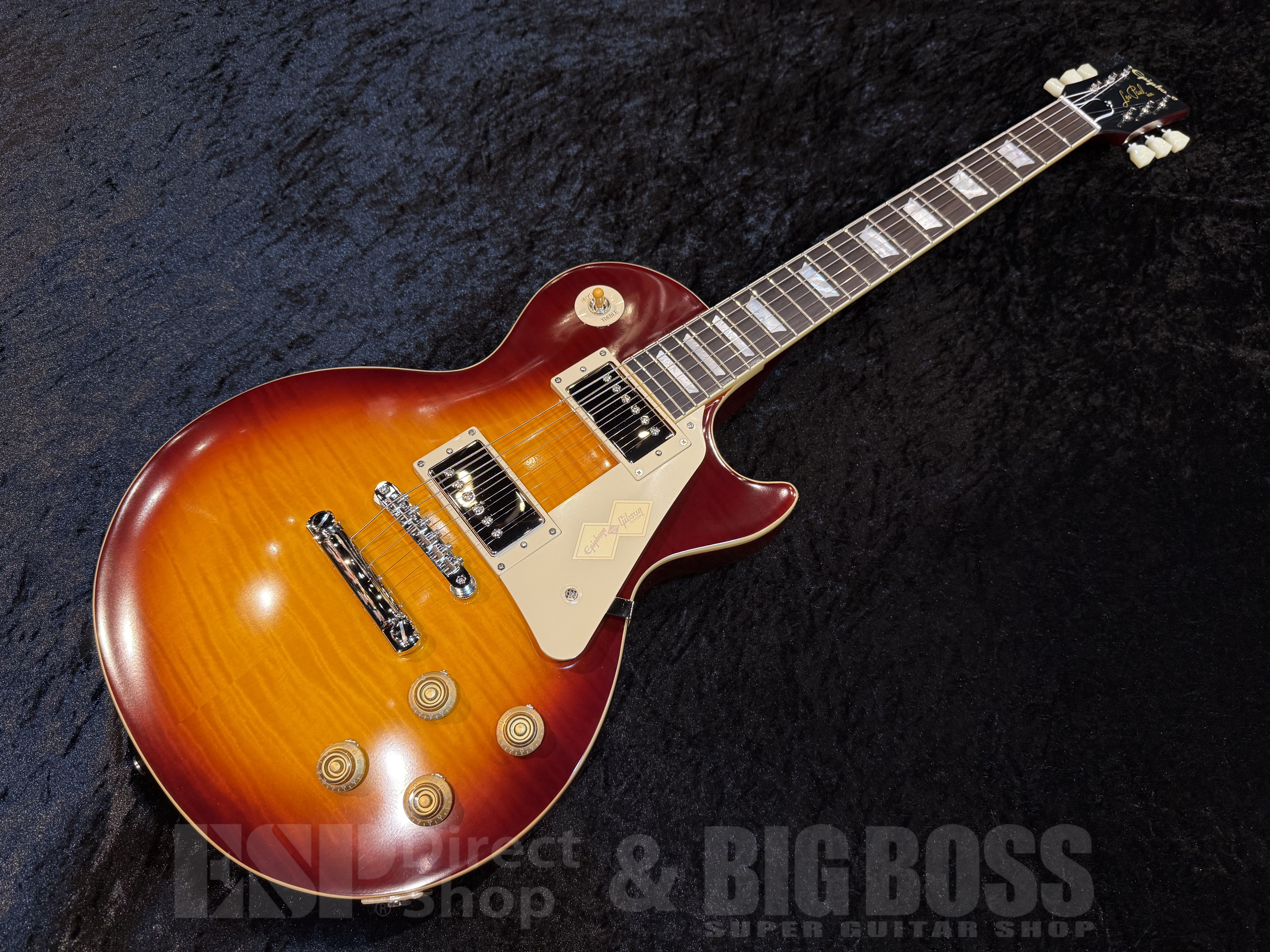 【即納可能】Epiphone(エピフォン) Inspired by Gibson Custom 1959 Les Paul Standard Reissue 【Deep Cherry Sunburst】 福岡店