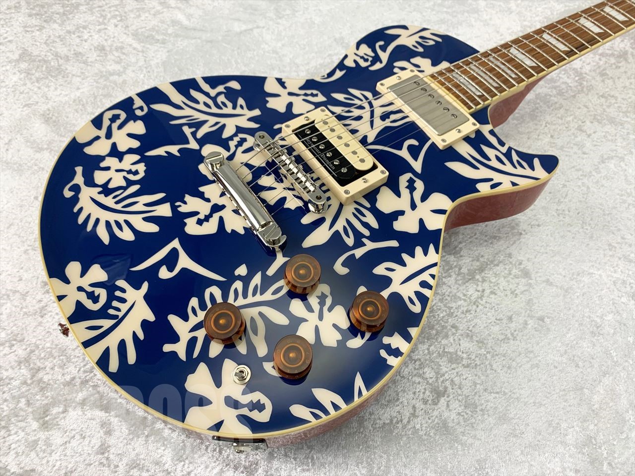 EDWARDS/エレキ KEN YOKOYAMA E-MA-98 ALOHA KEN Blue & White-Aloha