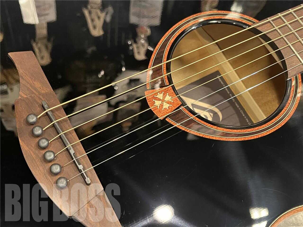 【即納可能】LAG Guitars（ラグギターズ）T118ACE（Black）　名古屋店