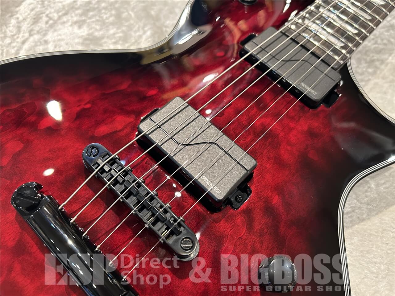【限定品/即納可能】E-II（イーツー）EC QM FL / See Thru Black Cherry Sunburst 仙台店 - 3