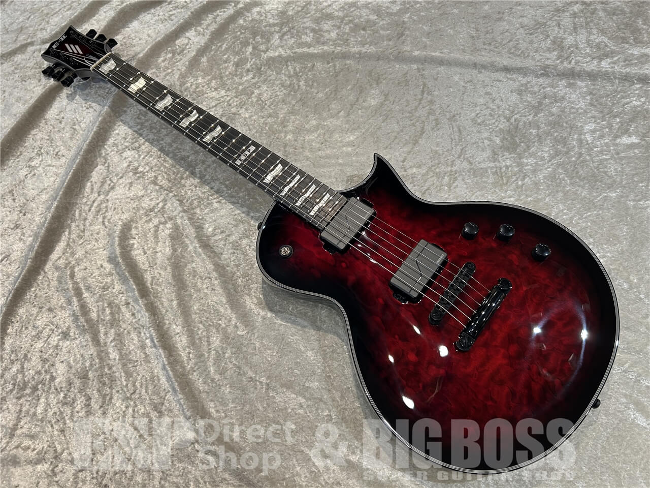 【限定品/即納可能】E-II（イーツー）EC QM FL / See Thru Black Cherry Sunburst 仙台店 - 9