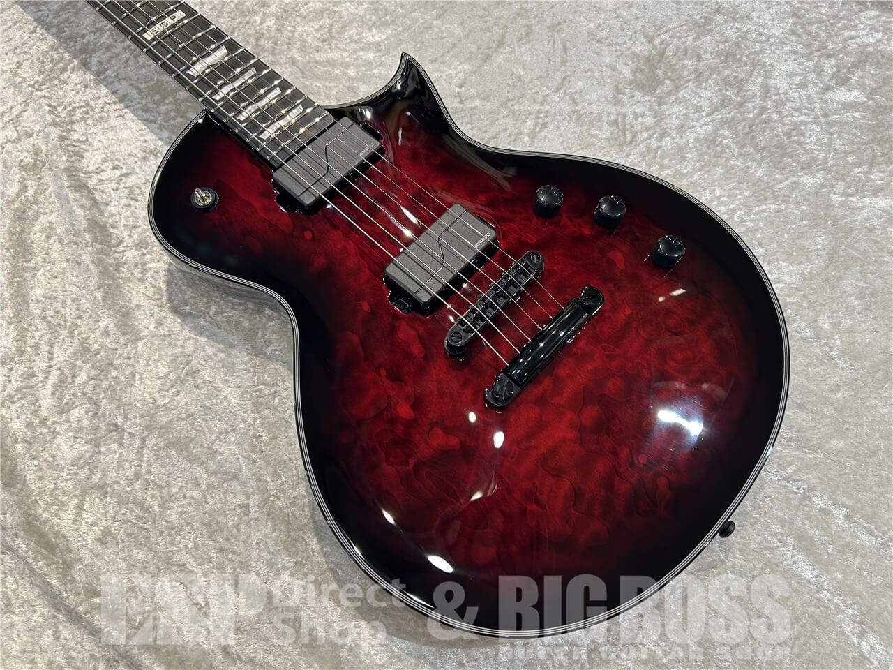 【限定品/即納可能】E-II（イーツー）EC QM FL / See Thru Black Cherry Sunburst 仙台店 - 10
