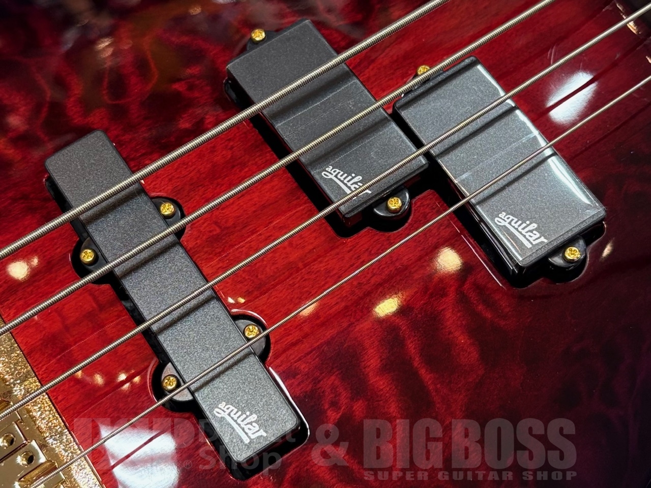 【即納可能】Spector Icon NS-2 Neck-Thru / Purple Cherry　GWS - 4