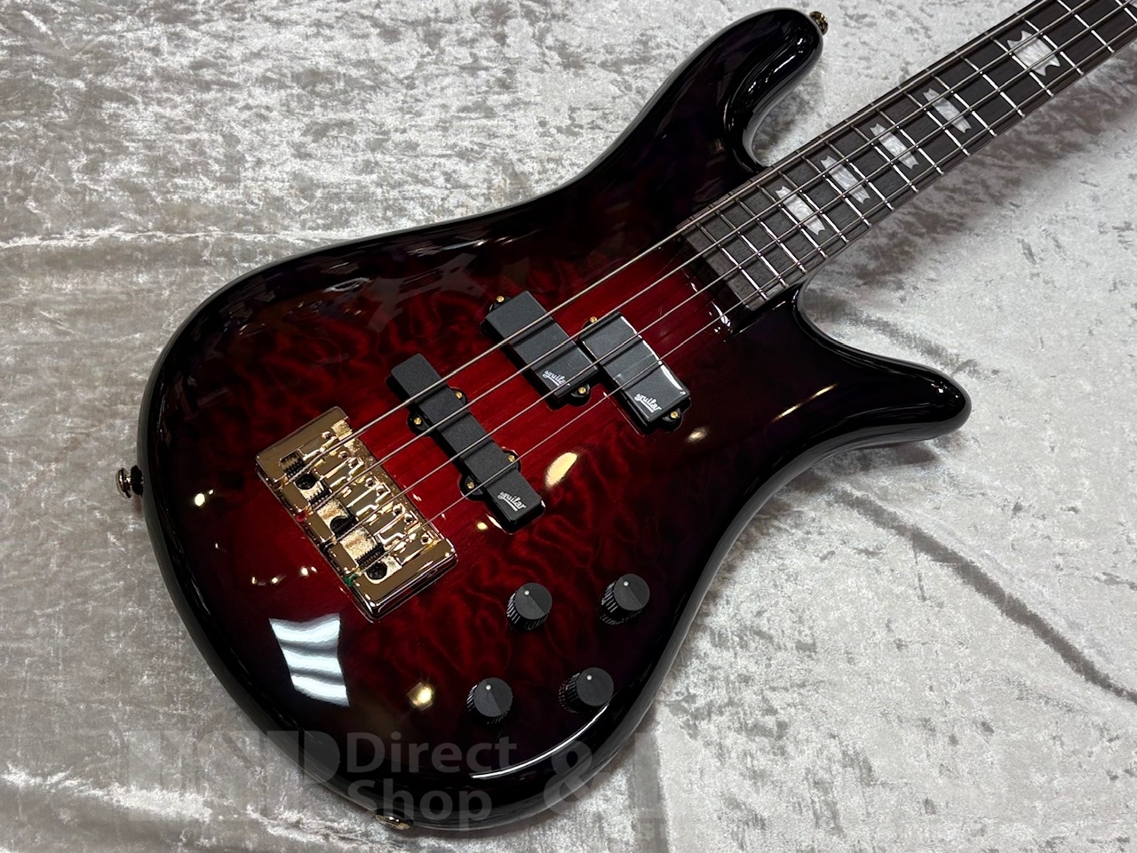 【即納可能】Spector Icon NS-2 Neck-Thru / Purple Cherry　GWS - 2