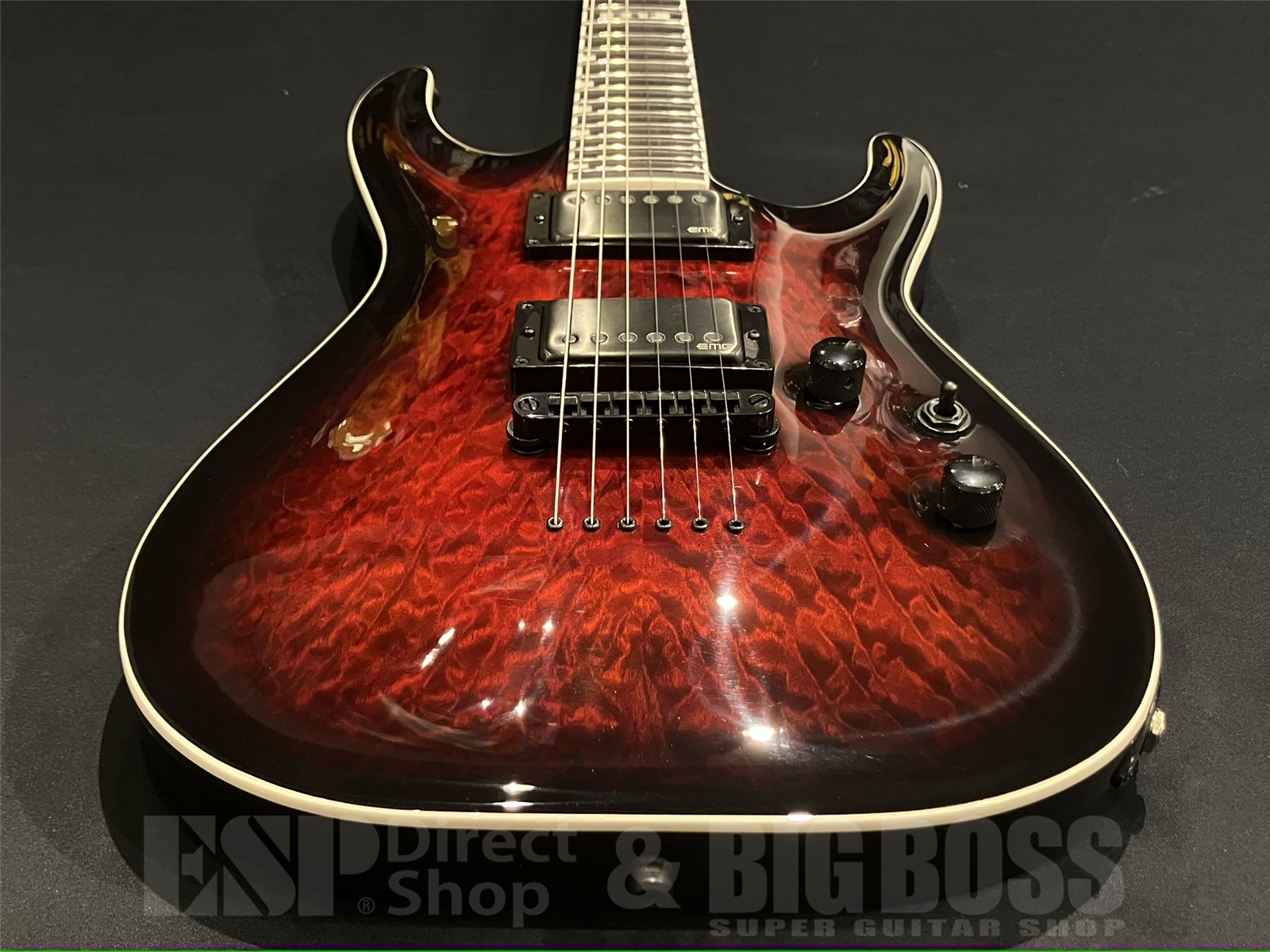 【チョイキズ特価/即納可能】E-II (イーツー) 	HORIZON NT-II / See Thru Black Cherry Sunburst 京都店 - 6