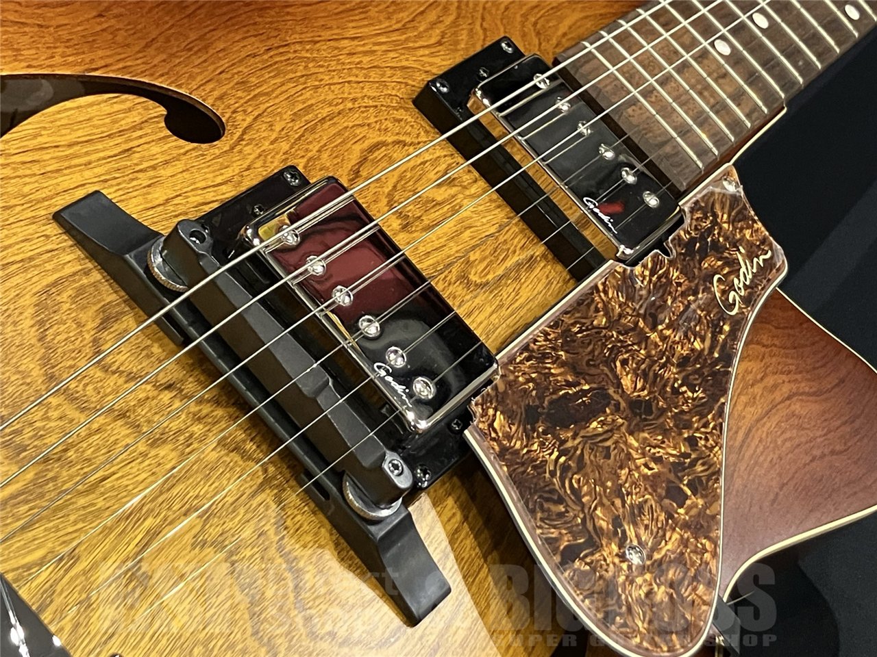 【即納可能】Godin(ゴダン) 5th Avenue CW Kingpin II HB / Cognac Burst 京都店