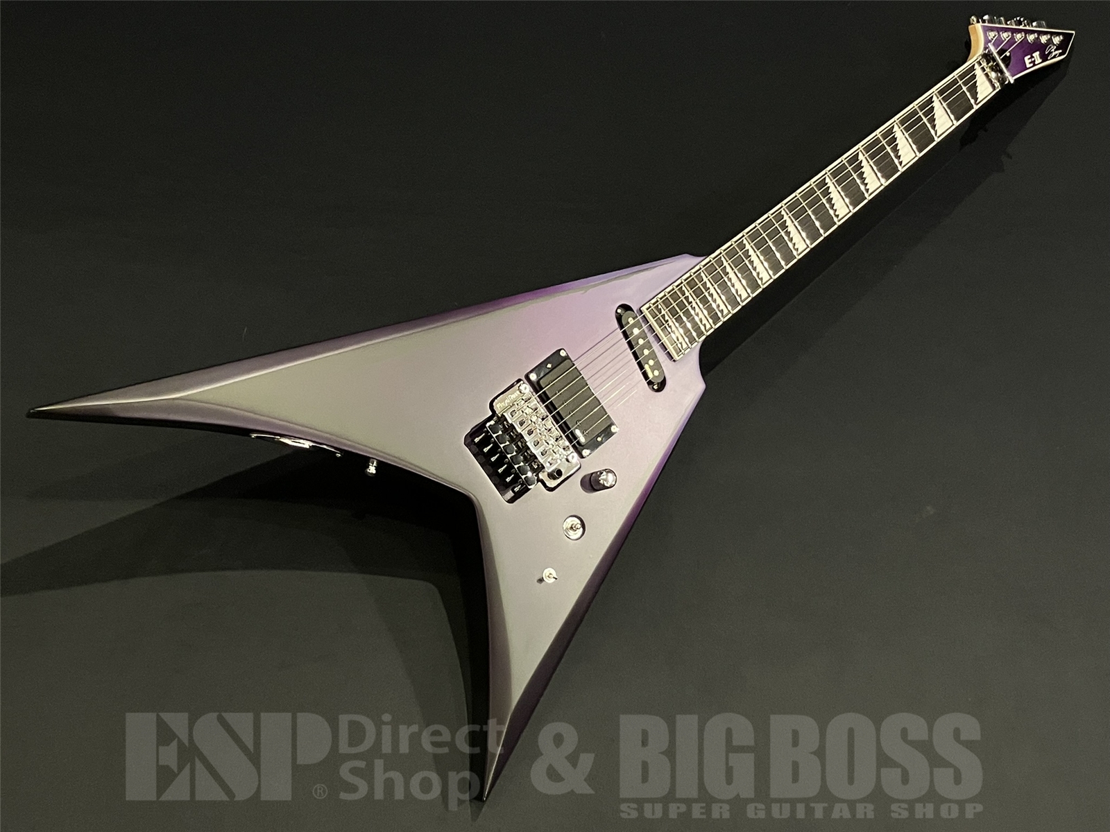 【アウトレット特価/即納可能】E-II(イーツー) ALEXI RIPPED / Purple Fade Satin w/Ripped Pinstripe 京都店