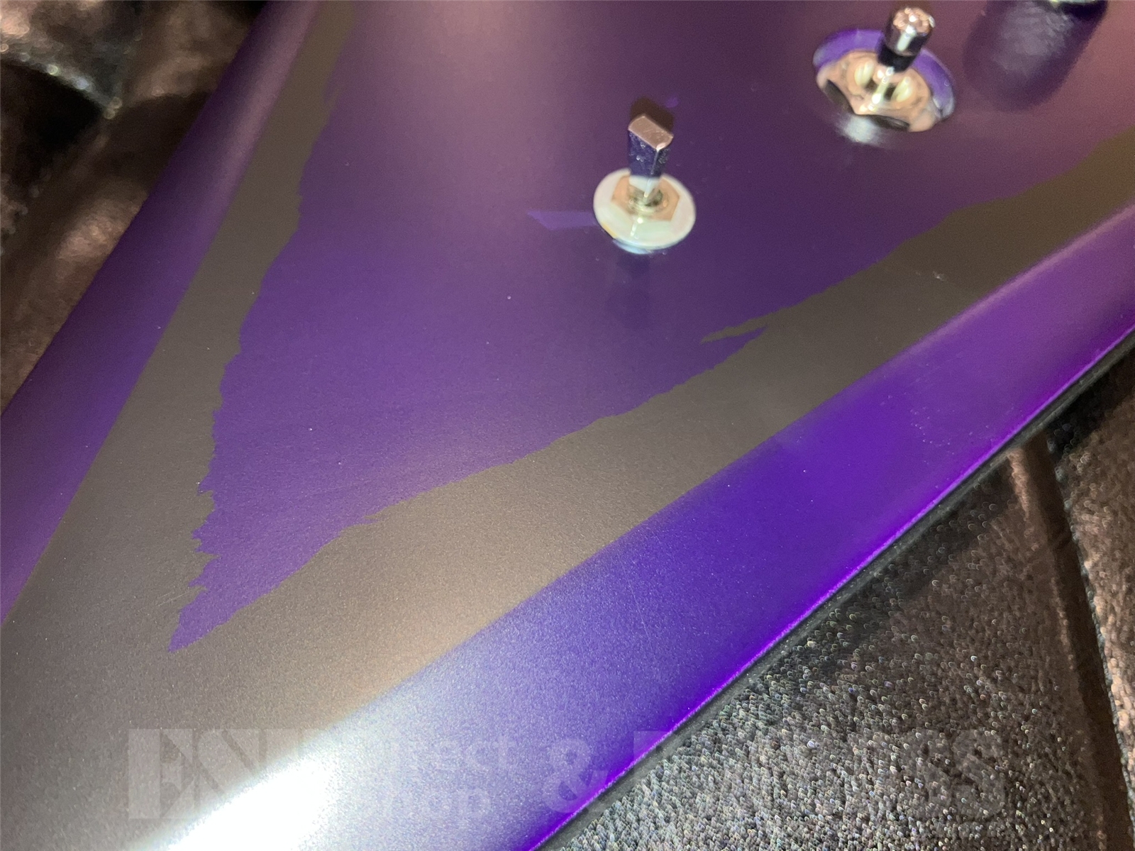 【アウトレット特価/即納可能】E-II(イーツー) ALEXI RIPPED / Purple Fade Satin w/Ripped Pinstripe 京都店 - 11