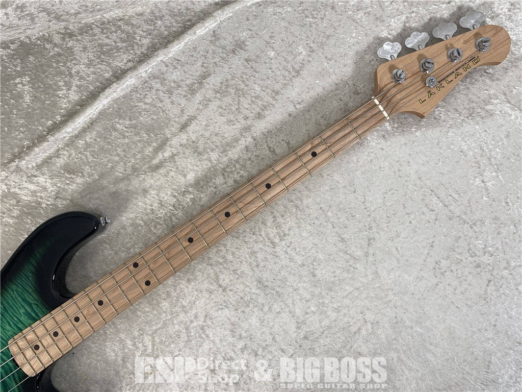【即納可能】LAKLAND(レイクランド) SL44-94 Deluxe / Maple Finger Board (Teal Green Sunburst) お茶の水駅前店(東京) - 7