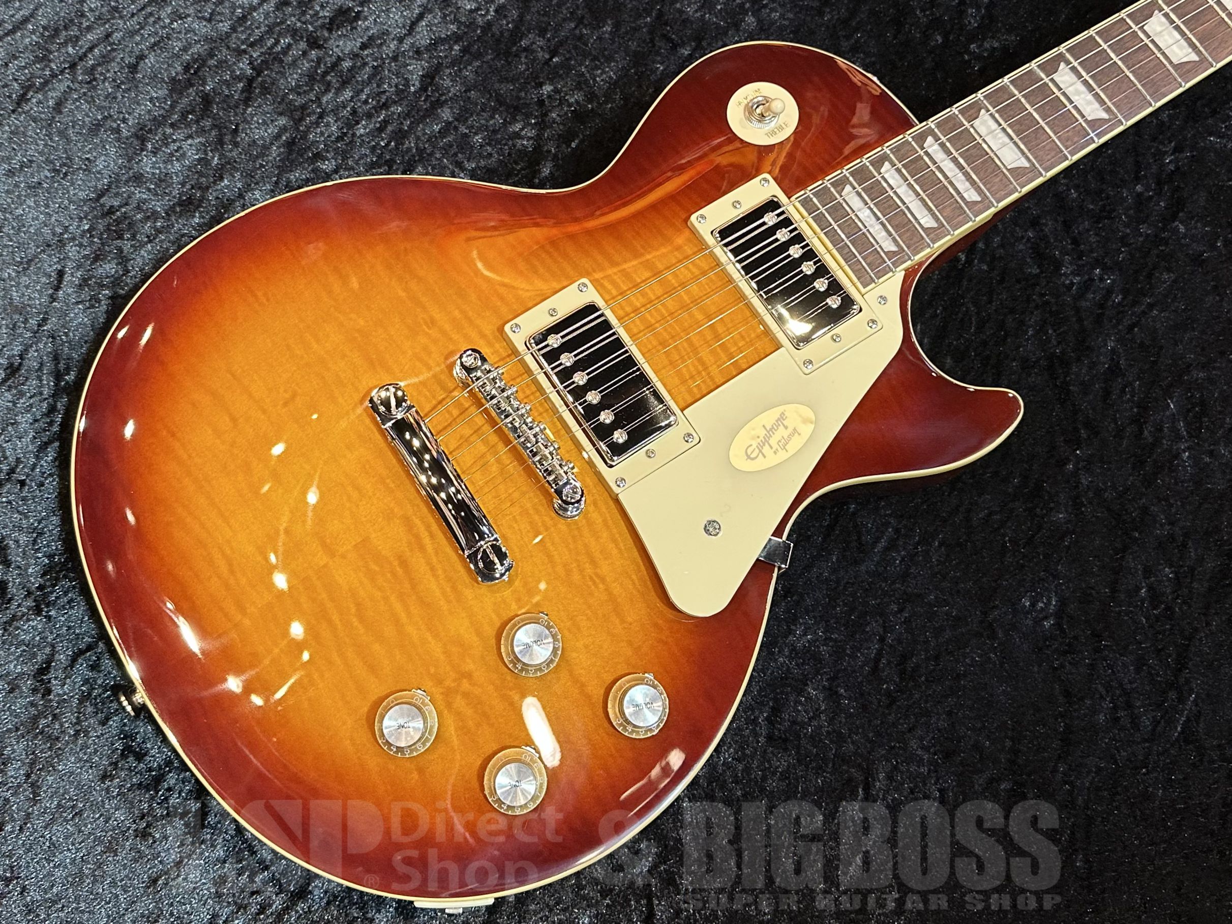【即納可能】Epiphone(エピフォン) Les Paul Standard 60s Figured Top 【Iced Tea Burst】福岡店