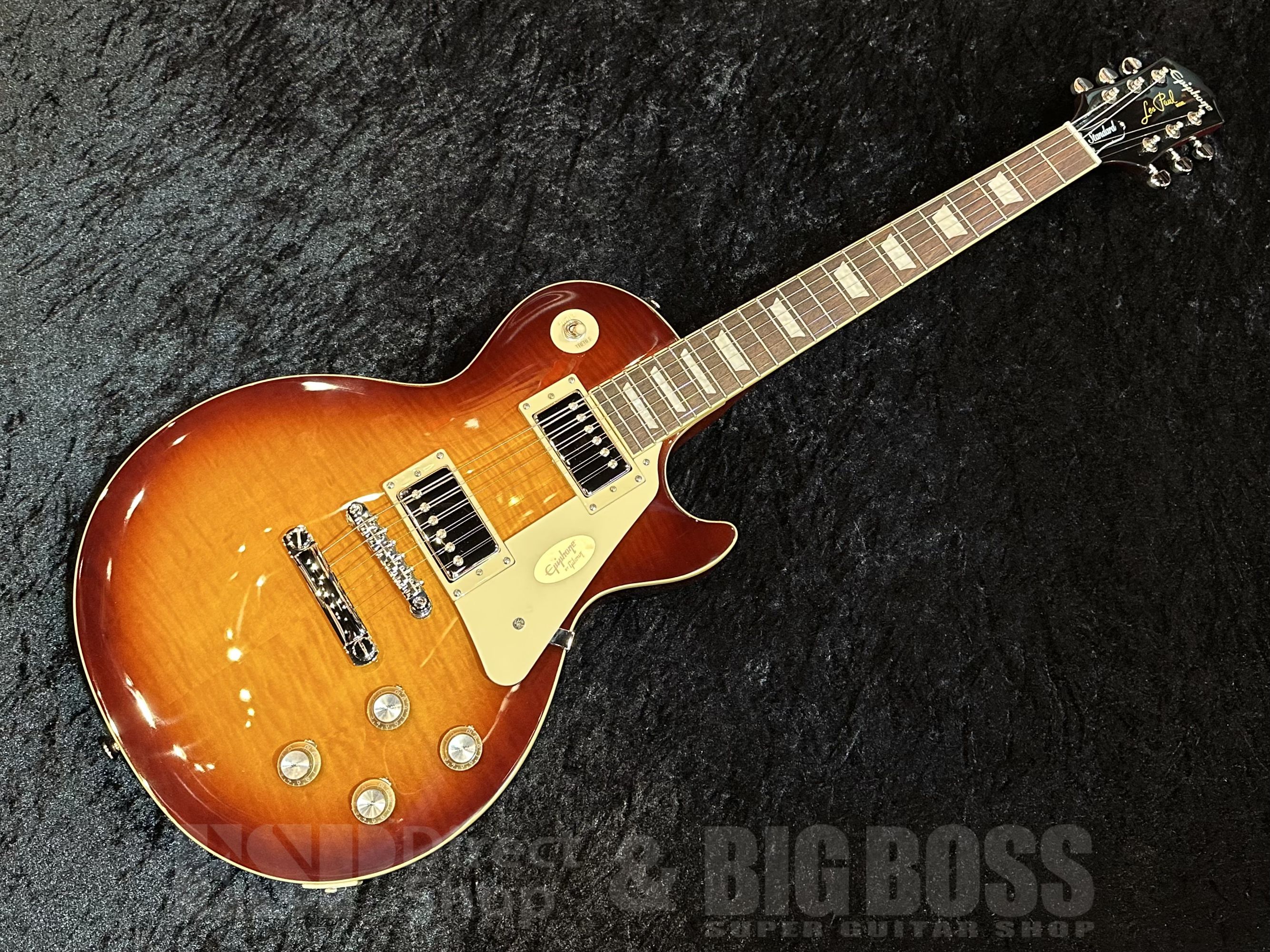 【即納可能】Epiphone(エピフォン) Les Paul Standard 60s Figured Top 【Iced Tea Burst】福岡店