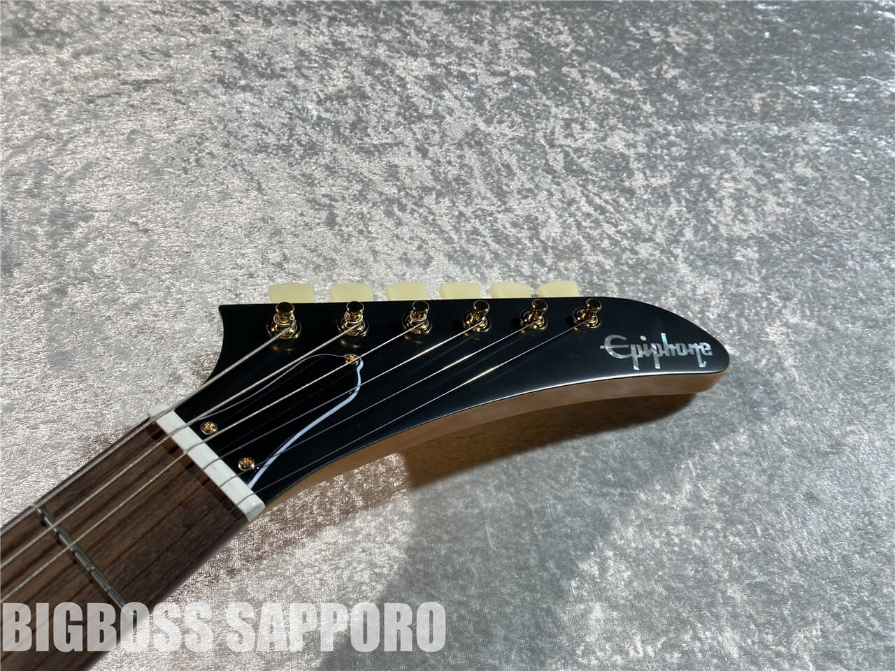 【即納可能】Epiphone(エピフォン) 1958 Korina Explorer (Aged Natural) 札幌店