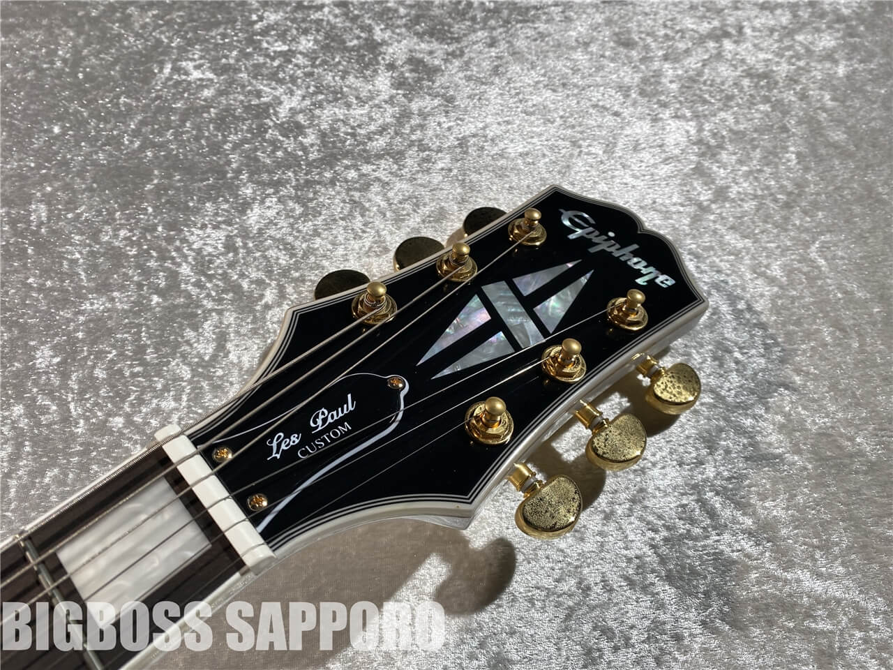 【即納可能】Epiphone(エピフォン) Les Paul Custom (Alpine White) 札幌店