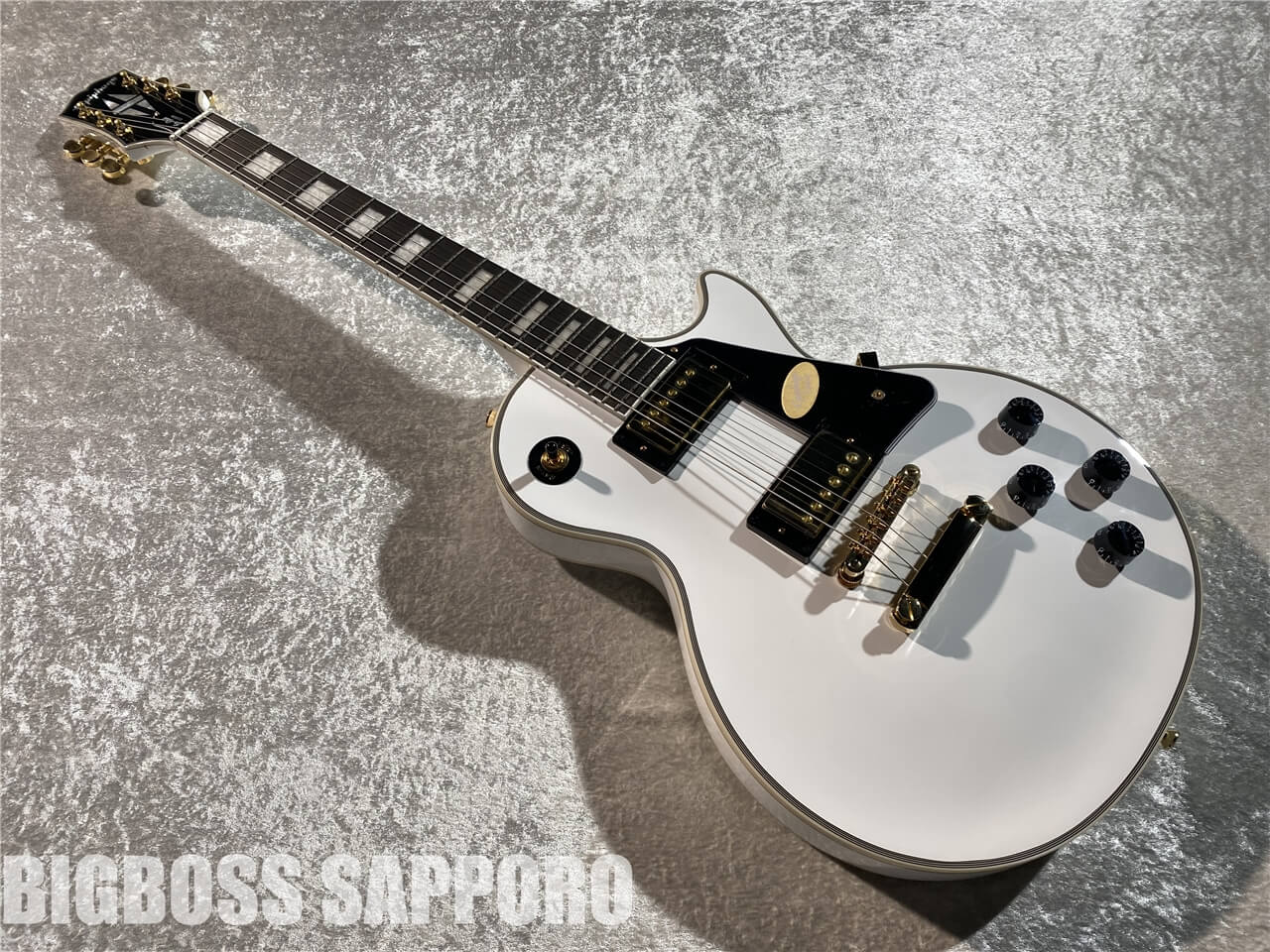 【即納可能】Epiphone(エピフォン) Les Paul Custom (Alpine White) 札幌店