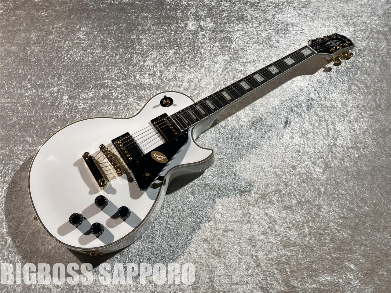 【即納可能】Epiphone(エピフォン) Les Paul Custom (Alpine White) 札幌店