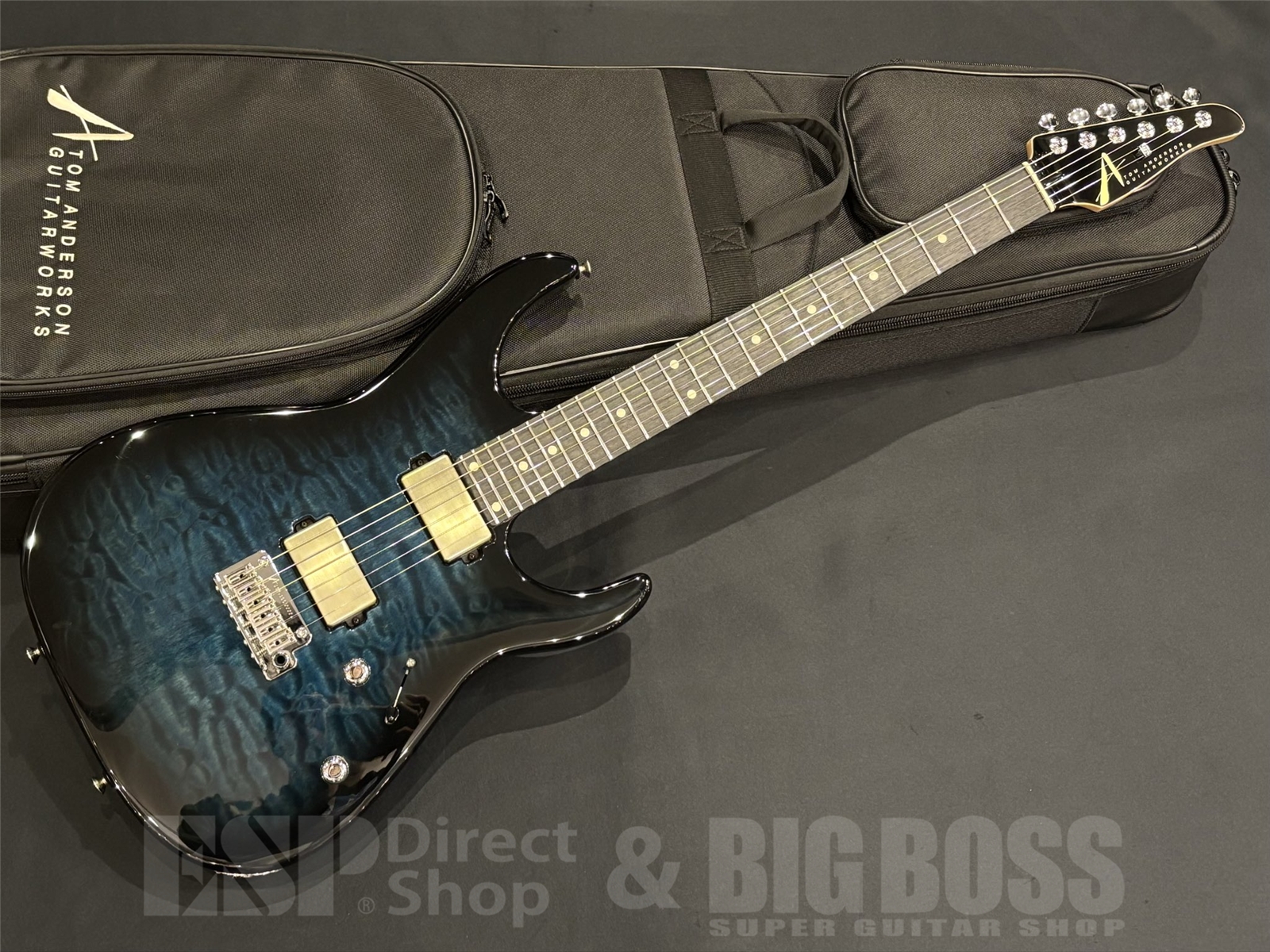 【即納可能】TOM ANDERSON(トムアンダーソン)Angel / Arctic Blue to Black Burst 京都店