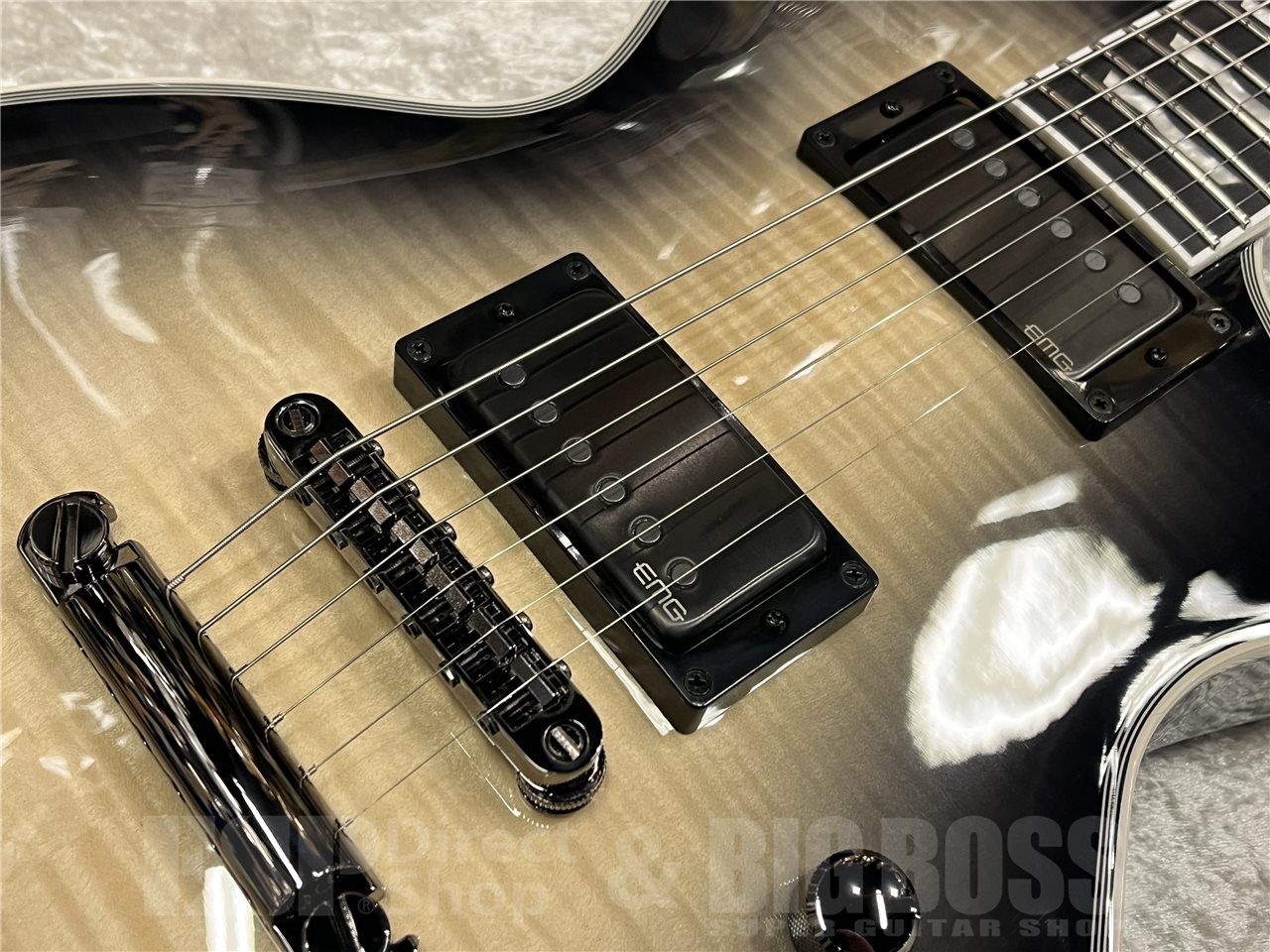 【即納可能】E-II(イーツー) EC FM FT EMG（Black Natural Burst）　名古屋店 - 3