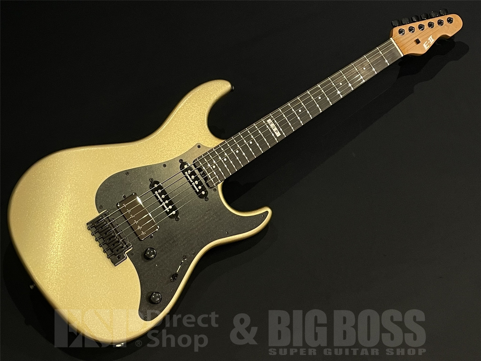 【即納可能】E-II（イーツー）SN-III FLICKER / Champaigne Gold Sparkle Satin 京都店