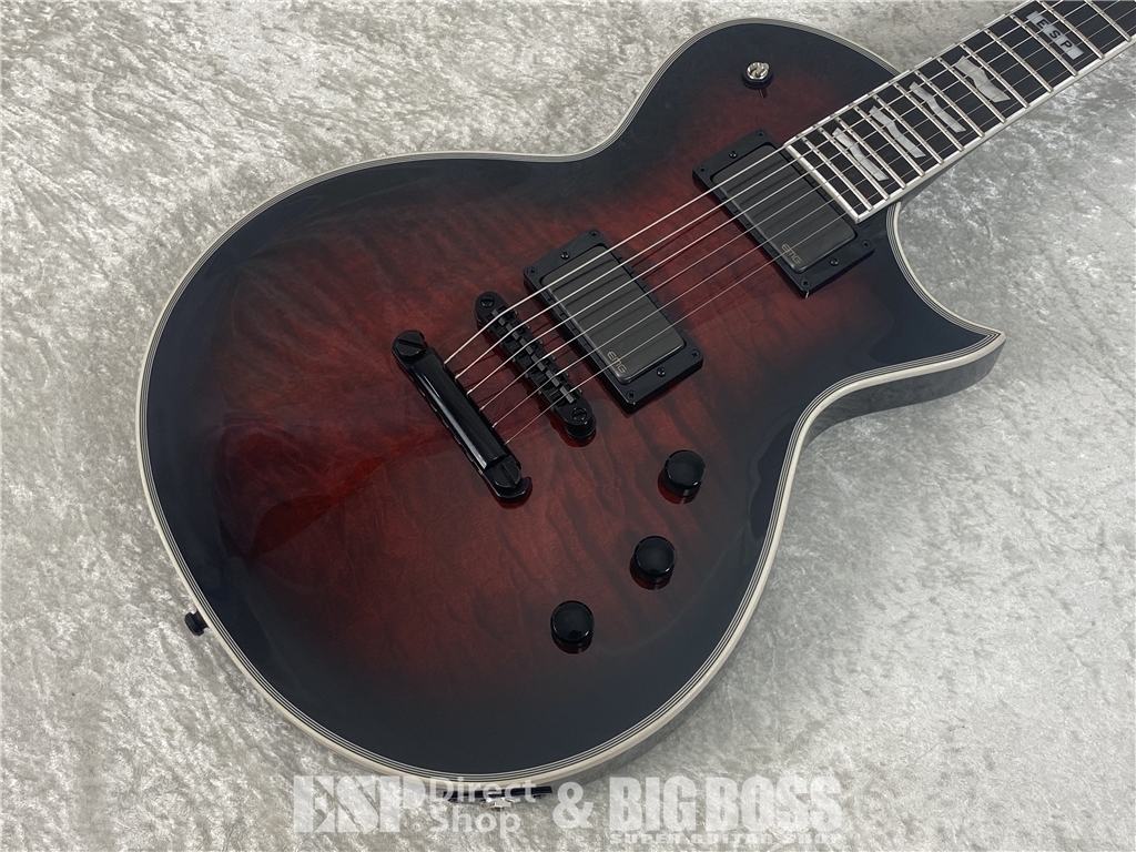 【即納可能】E-II(イーツー) EC QM / See Thru Black Cherry Sunburst お茶の水駅前店(東京) - 3