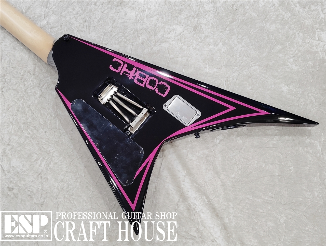 【即納可能】EDWARDS E-ALEXI PINK SAWTOOTH / Black with Pink Pin Stripe　渋谷店