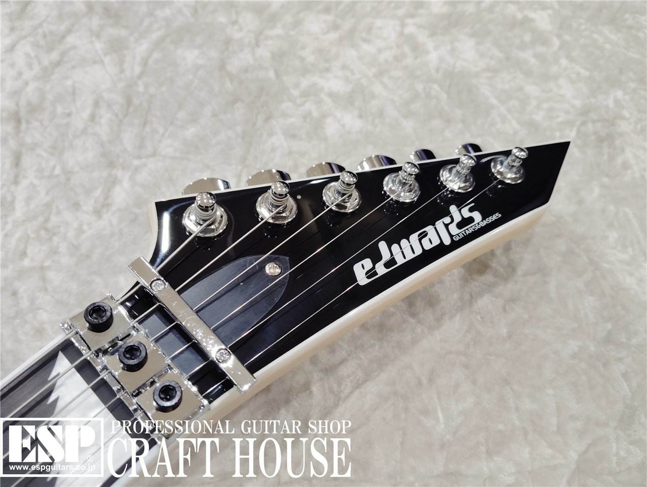 【即納可能】EDWARDS E-ALEXI SAWTOOTH / Black with White Pin Stripe 渋谷店