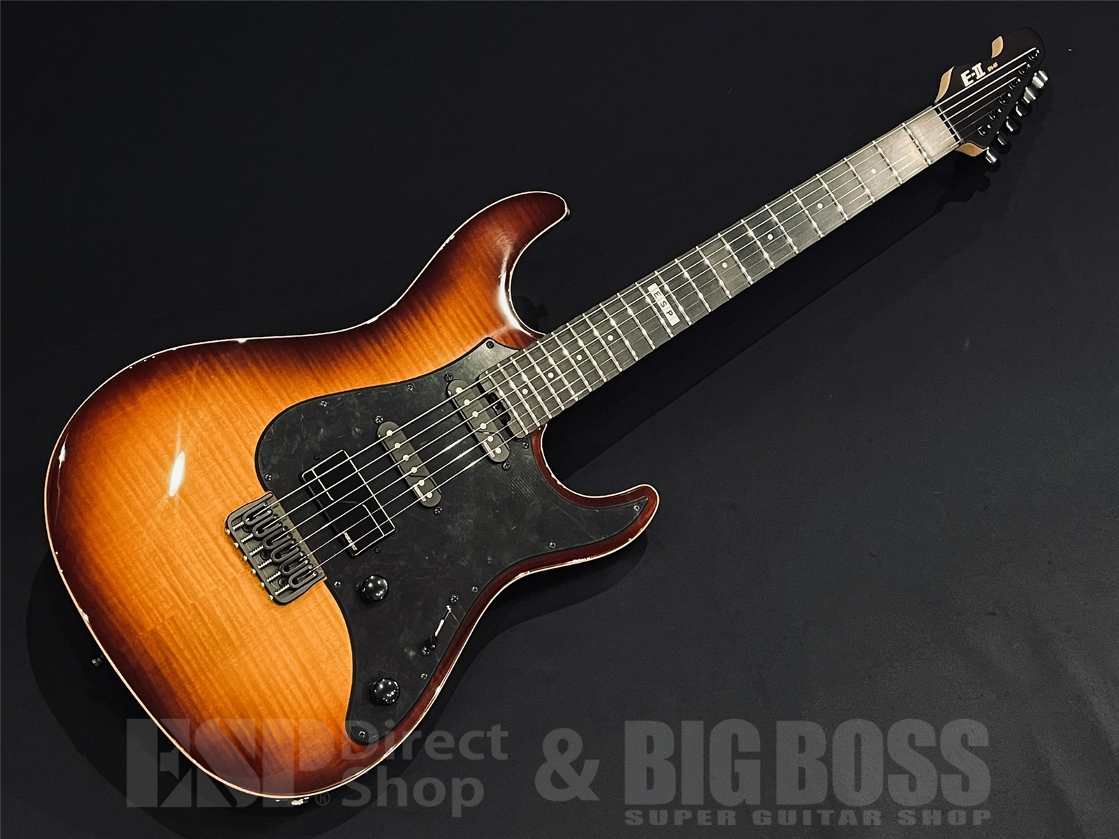【即納可能】E-II(イーツー) SN-3 / Tiger Eye Sunburst 京都店