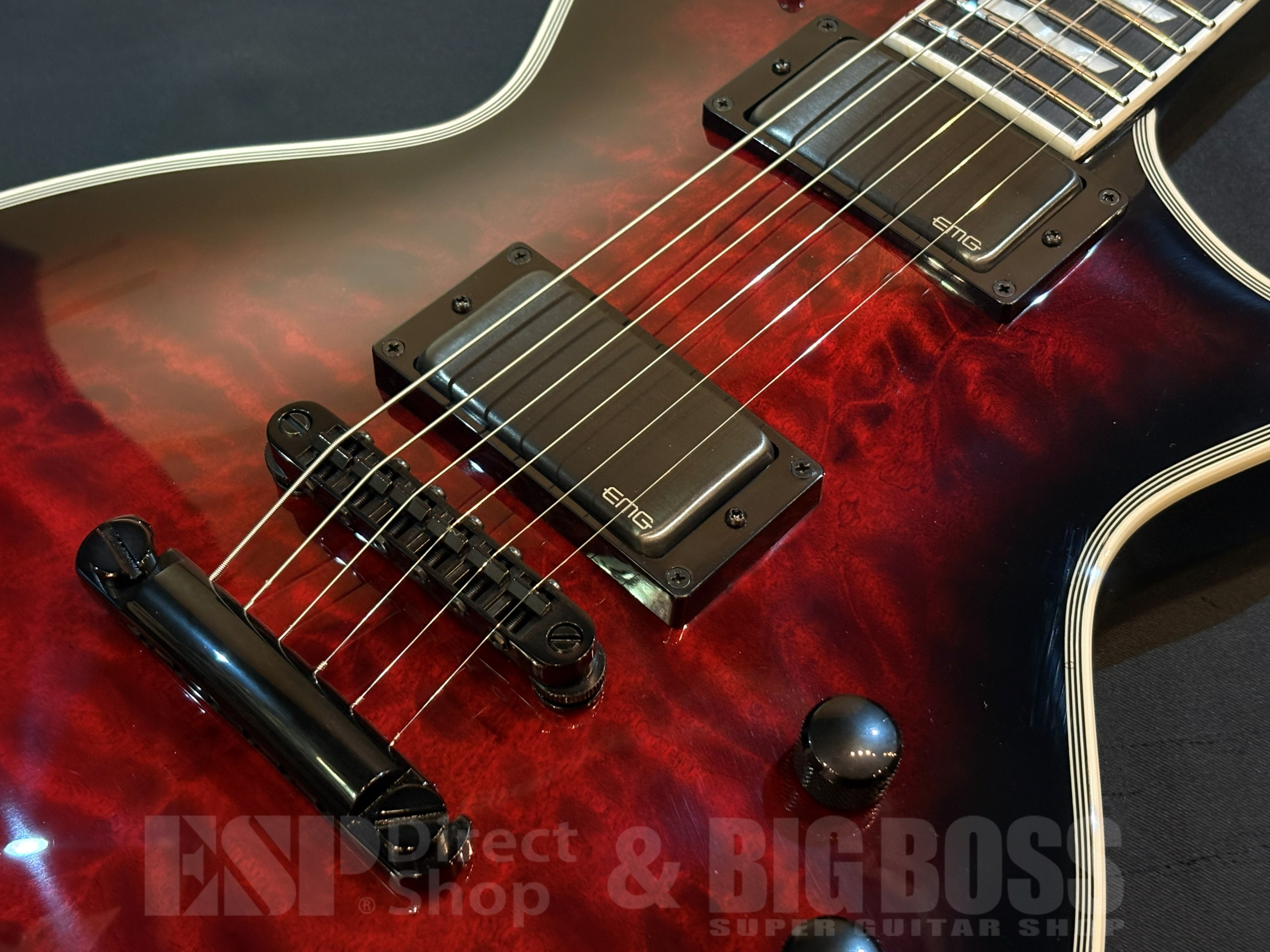 【即納可能】E-II(イーツー) EC QM / See Thru Black Cherry Sunburst 大阪店 - 3