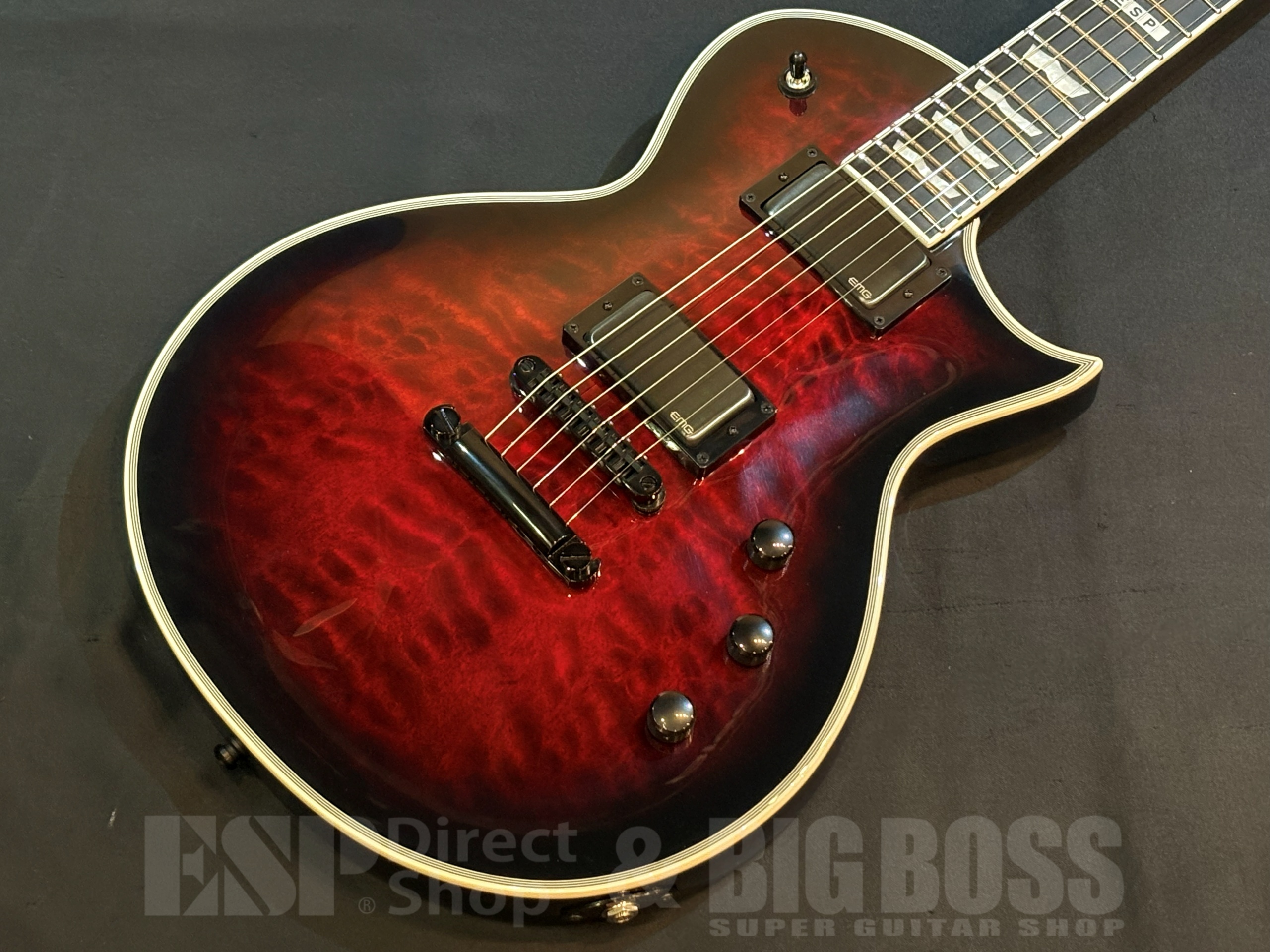 【即納可能】E-II(イーツー) EC QM / See Thru Black Cherry Sunburst 大阪店 - 2