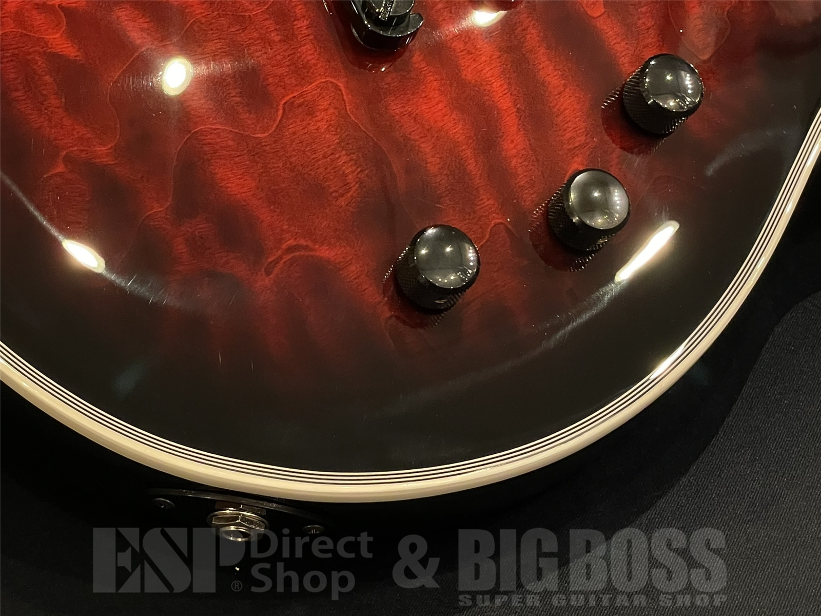 【即納可能】E-II(イーツー) EC QM FL / See Thru Black Cherry Sunburst 京都店 - 4