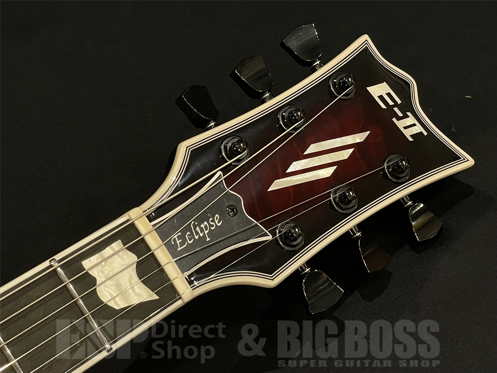 【即納可能】E-II(イーツー) EC QM FL / See Thru Black Cherry Sunburst 京都店 - 6