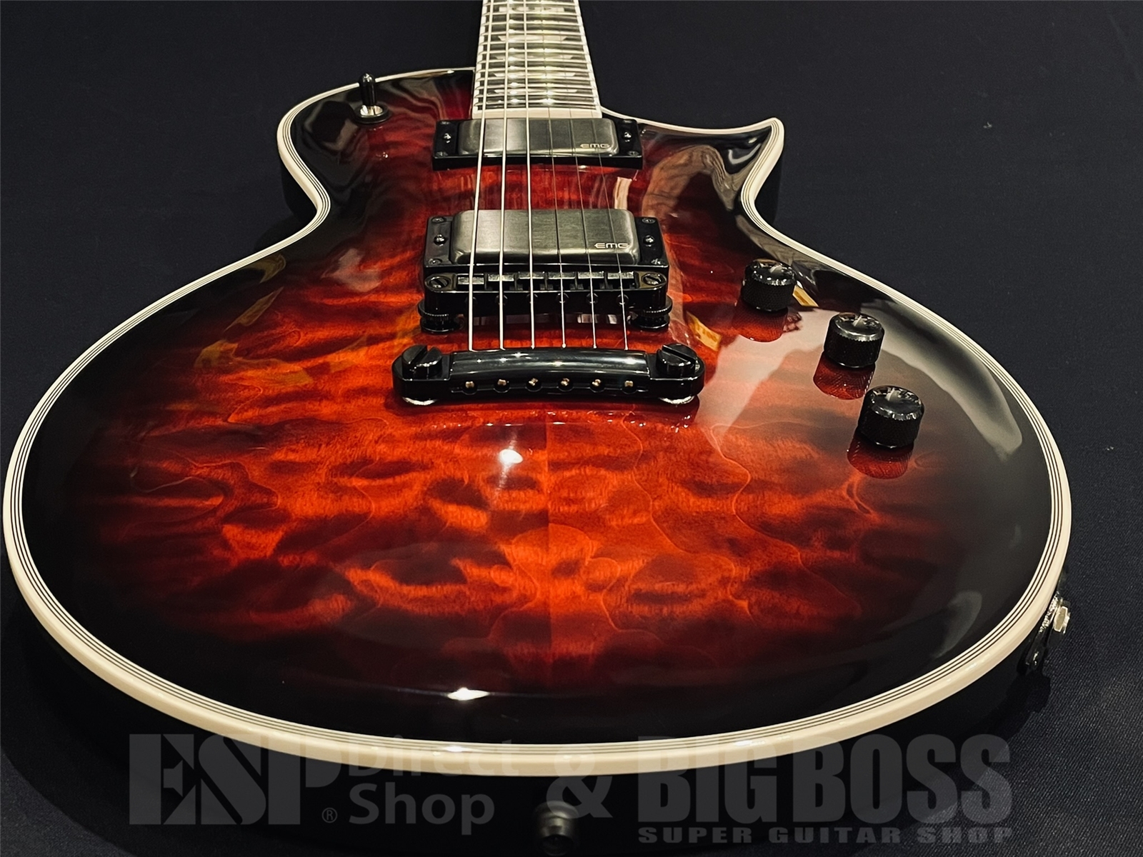 【即納可能】E-II(イーツー) EC QM FL / See Thru Black Cherry Sunburst 京都店 - 7