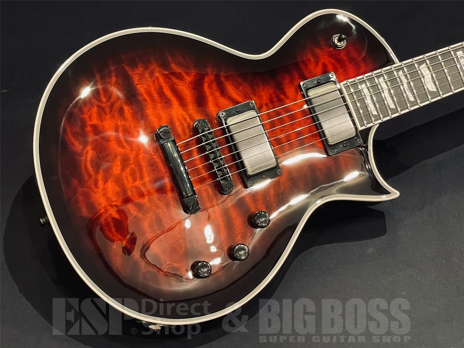 【即納可能】E-II(イーツー) EC QM FL / See Thru Black Cherry Sunburst 京都店 - 2