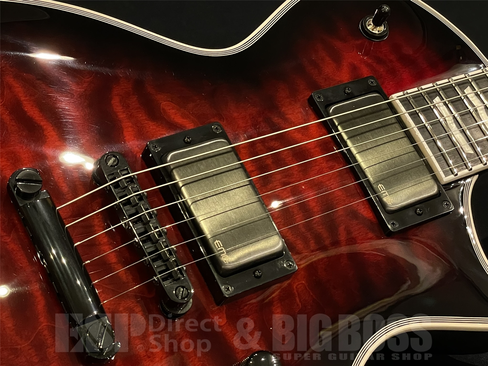 【即納可能】E-II(イーツー) EC QM FL / See Thru Black Cherry Sunburst 京都店 - 3