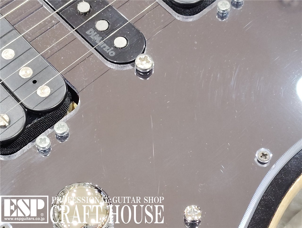 【即納可能】Vigier Guitars Excalibur Custom VE6-CVSP1 / Mysterious Black / Rose / Black Mirror Pickgurd 渋谷店