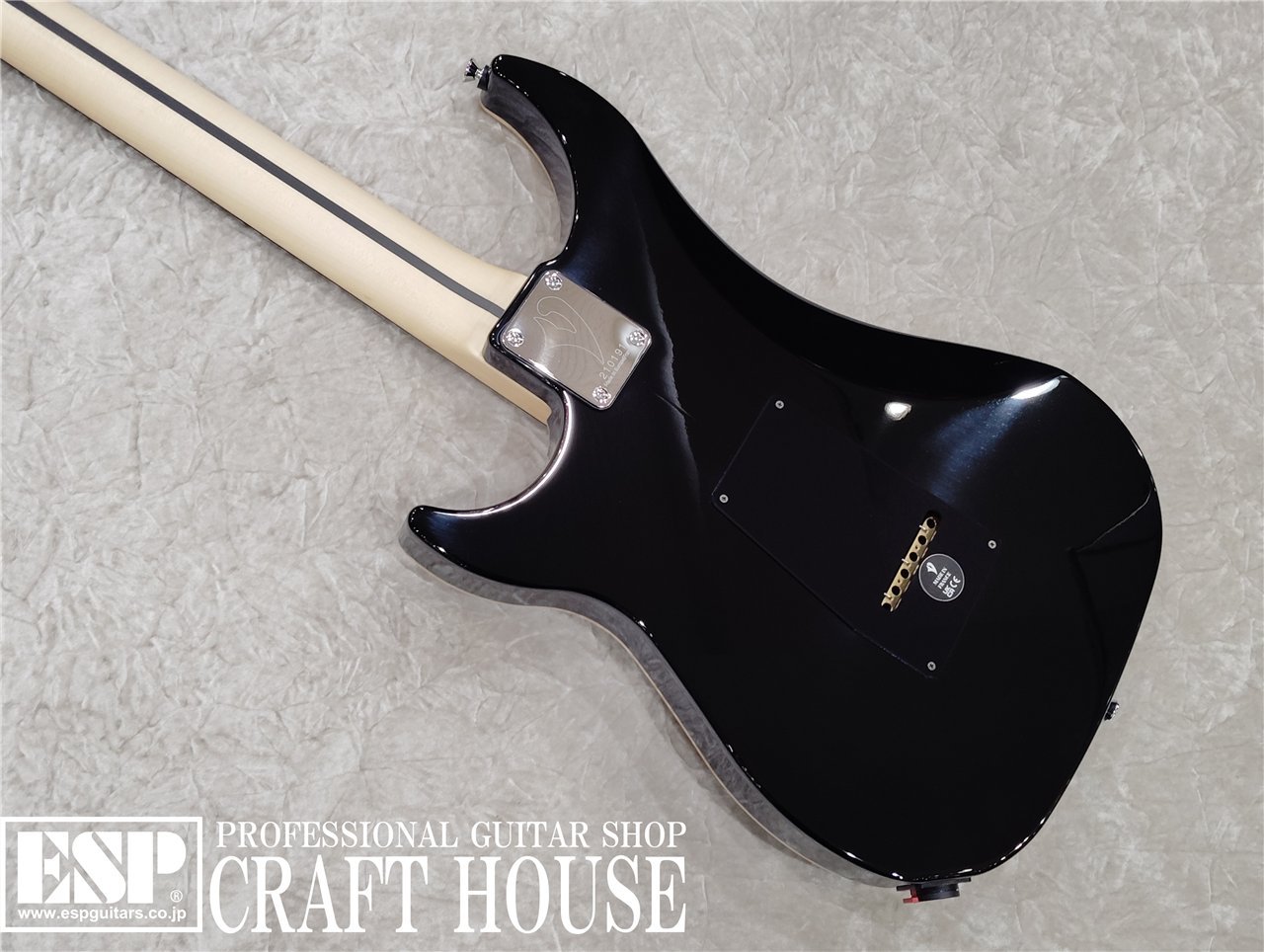 【即納可能】Vigier Guitars Excalibur Custom VE6-CVSP1 / Mysterious Black / Rose / Black Mirror Pickgurd 渋谷店