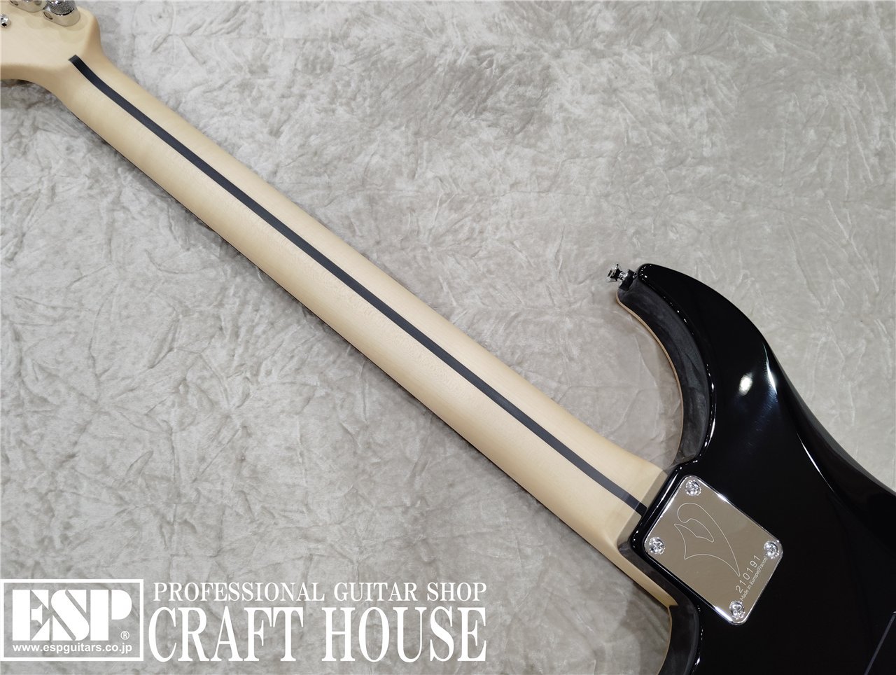 【即納可能】Vigier Guitars Excalibur Custom VE6-CVSP1 / Mysterious Black / Rose / Black Mirror Pickgurd 渋谷店