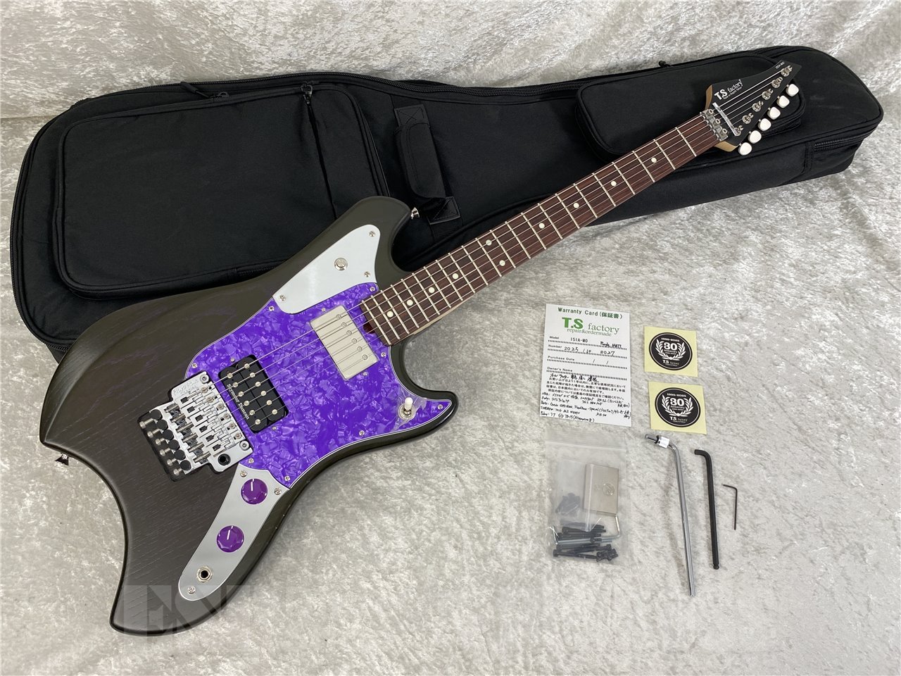 【即納可能】T.S factory(ティーエス ファクトリー) 151A-MO (Satin Black/Purple Filler) お茶の水駅前店 (東京)